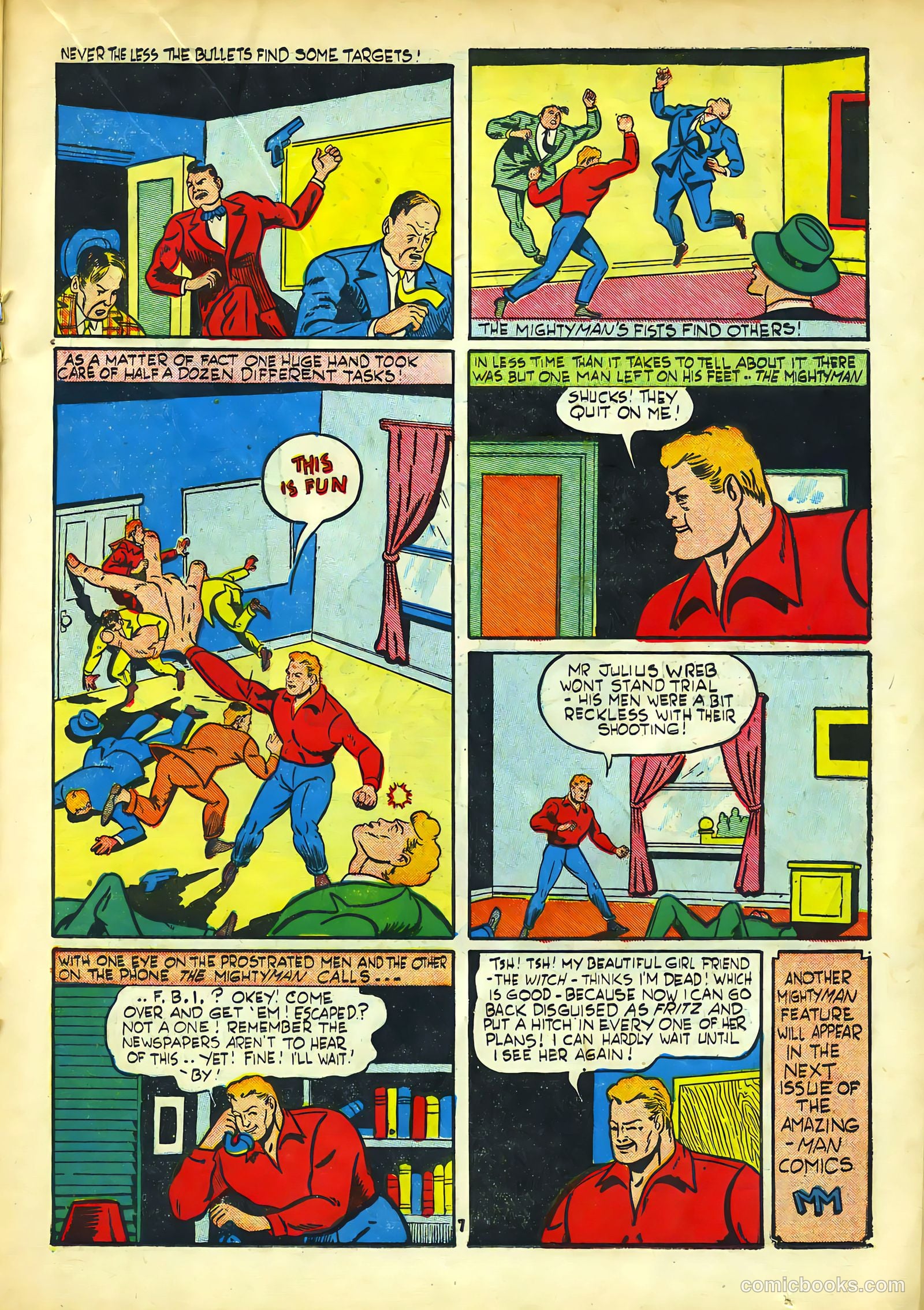 Amazing Man Comics #22 (1941) — page 38