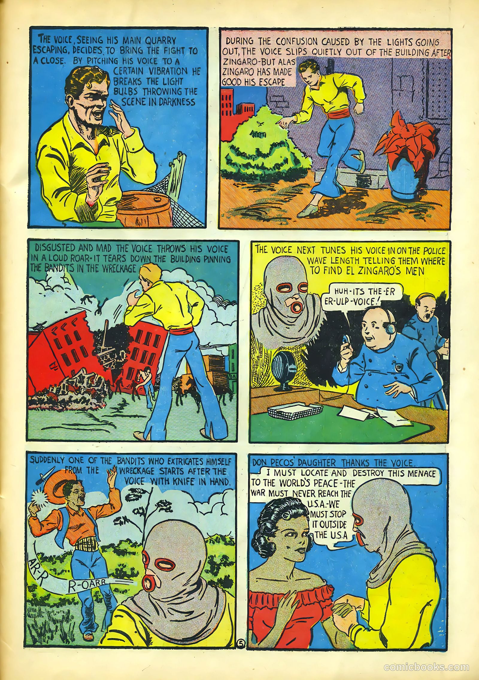 Amazing Man Comics #22 (1941) — page 52