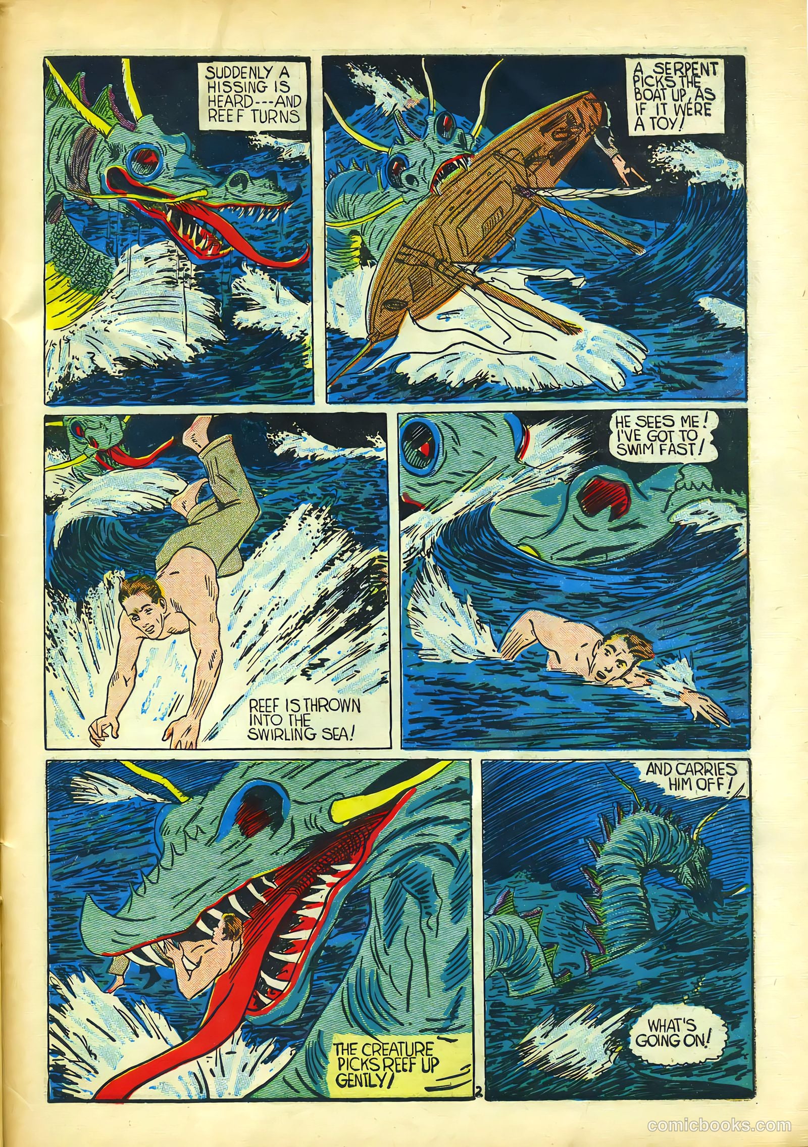 Amazing Man Comics #22 (1941) — page 54