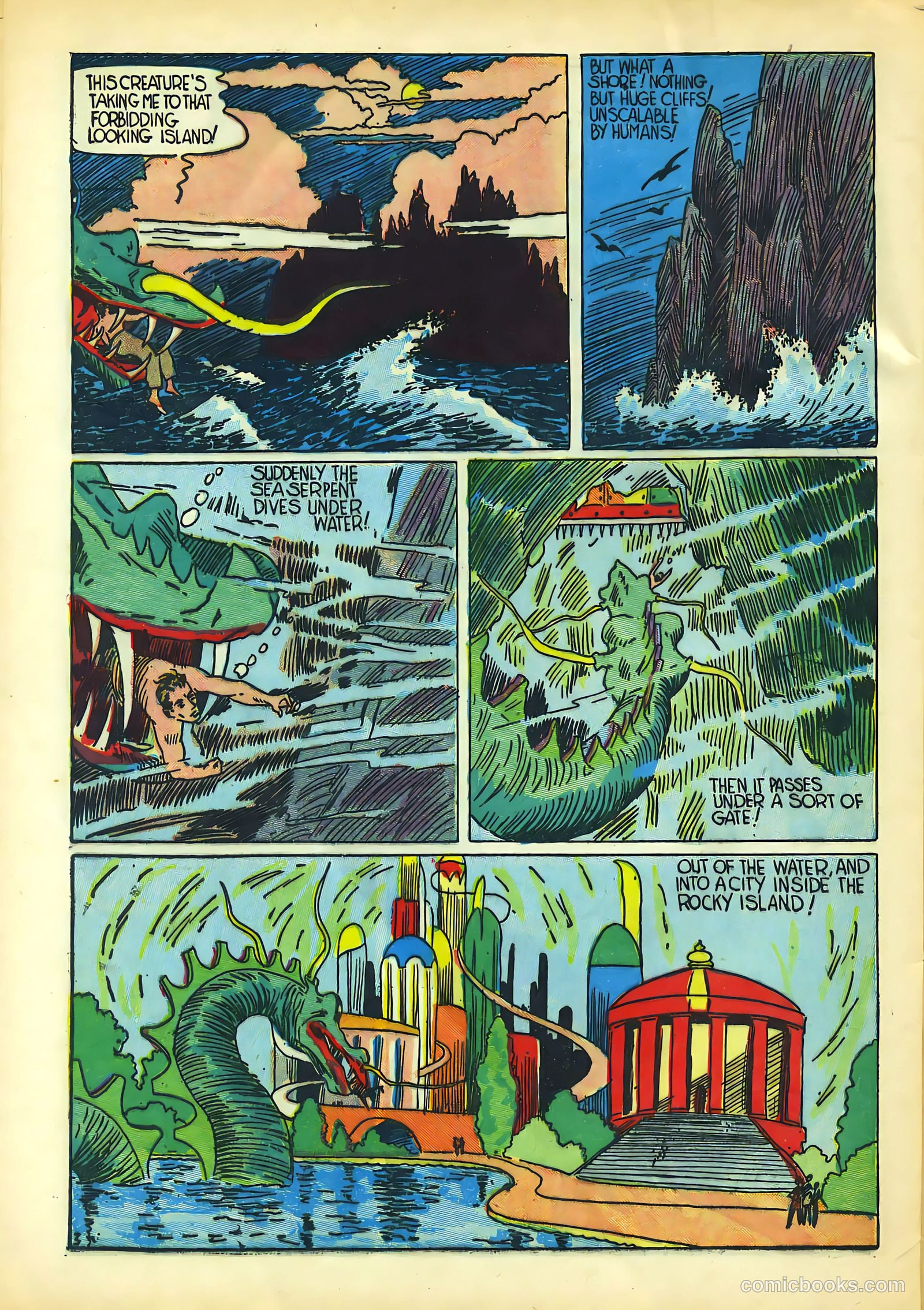 Amazing Man Comics #22 (1941) — page 55