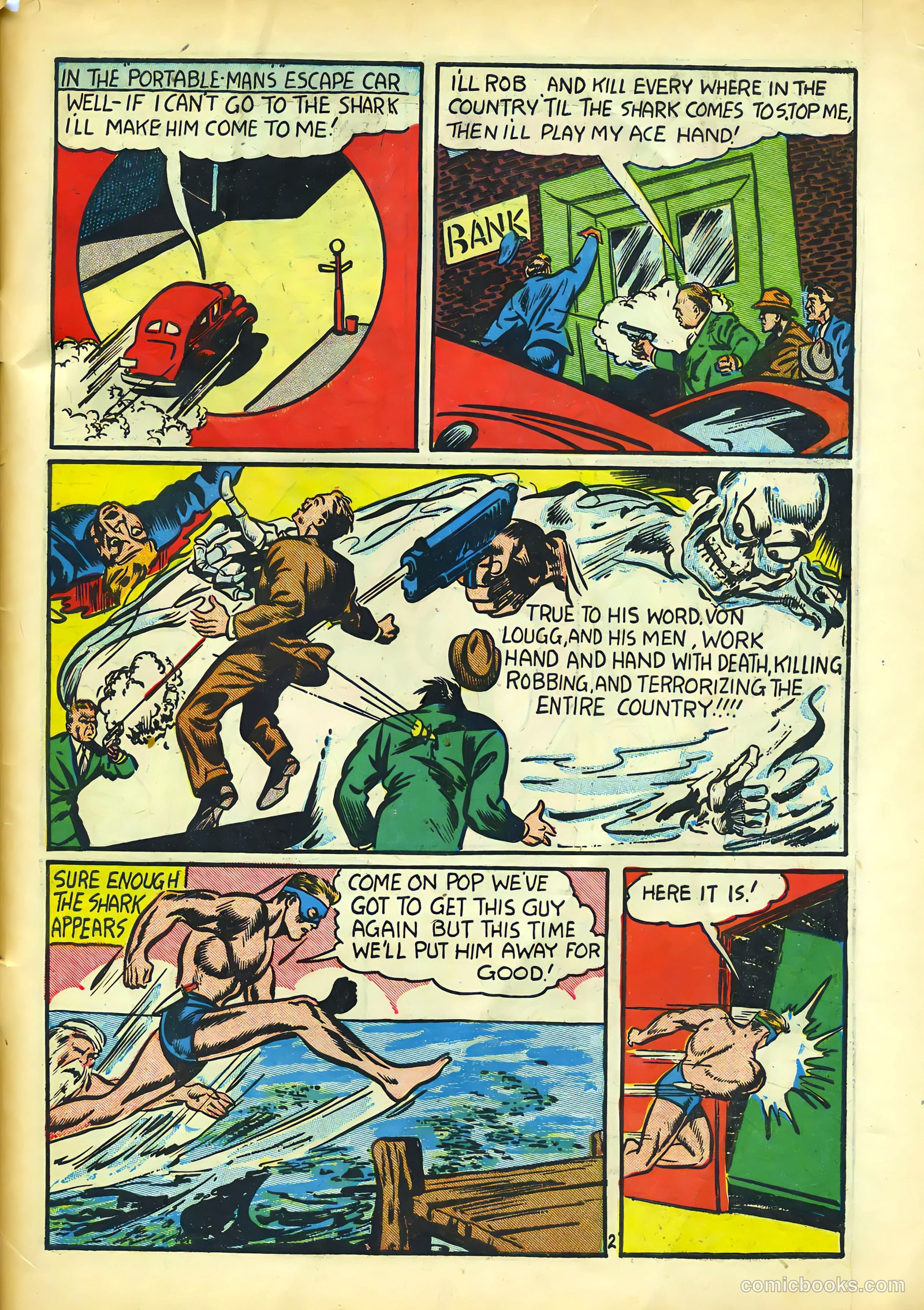 Amazing Man Comics #22 (1941) — page 60