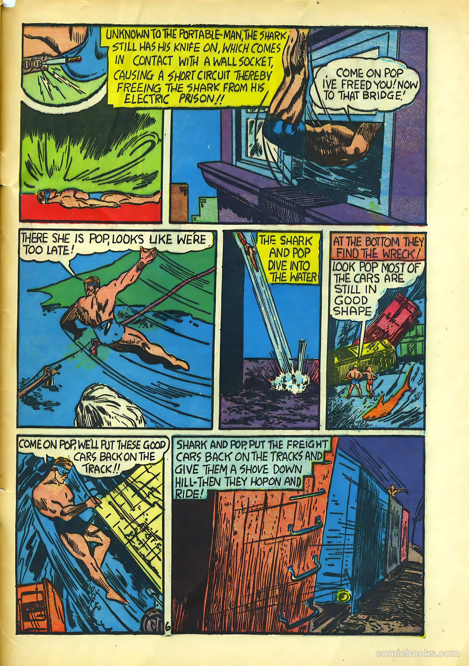Amazing Man Comics #22 (1941) — page 64