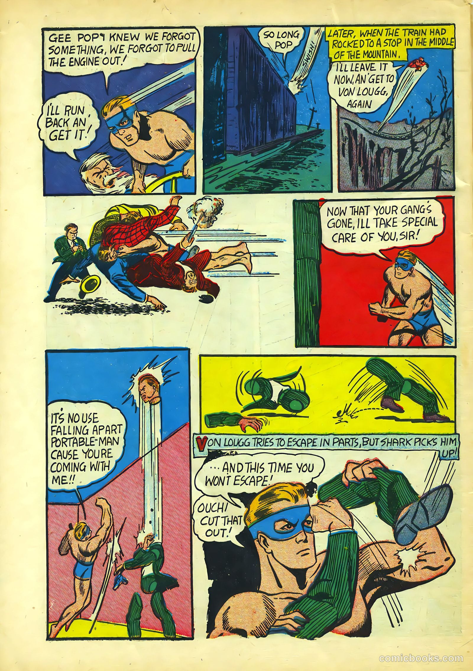 Amazing Man Comics #22 (1941) — page 65