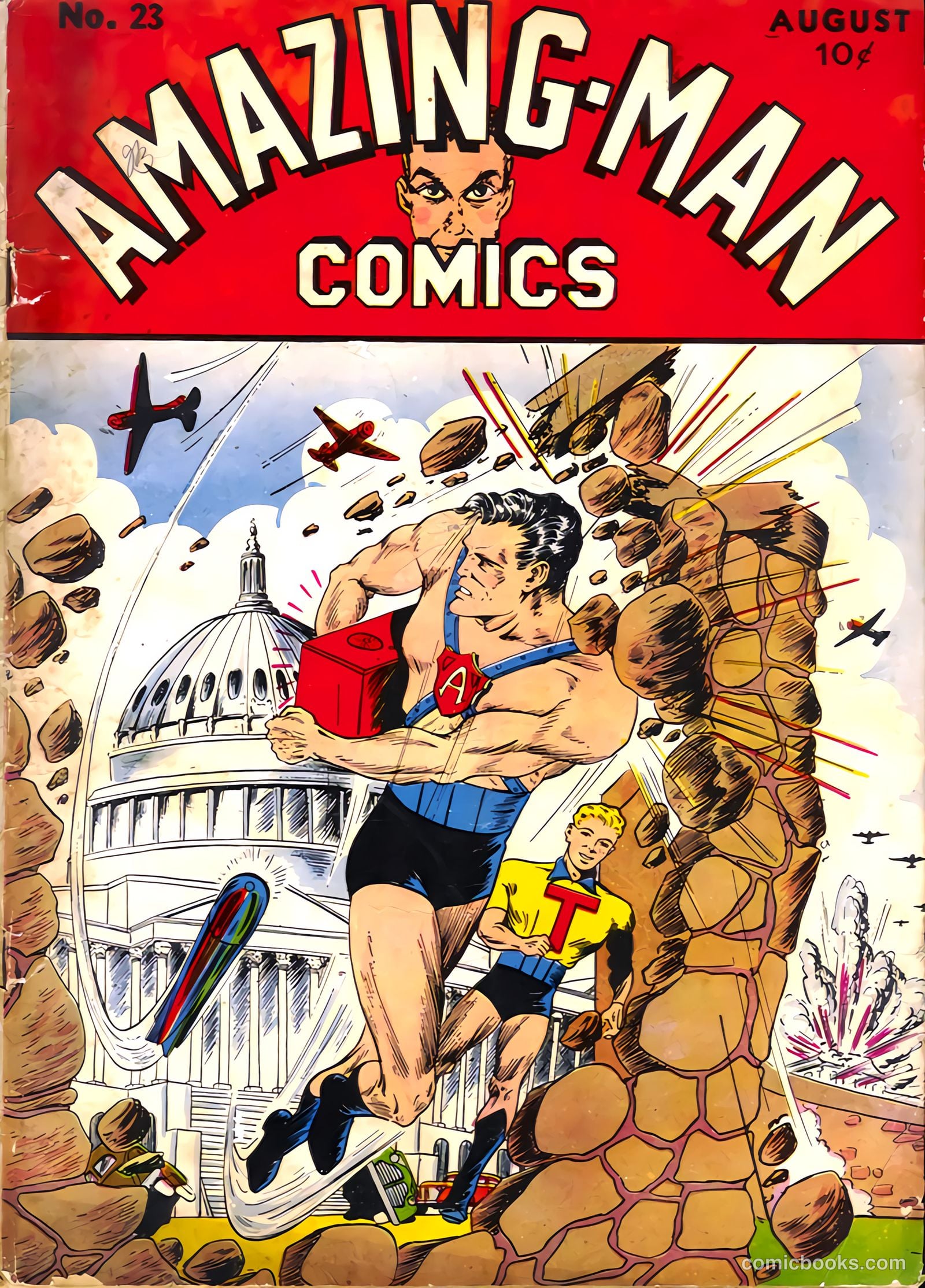 Amazing Man Comics #23 (1941) — page 1