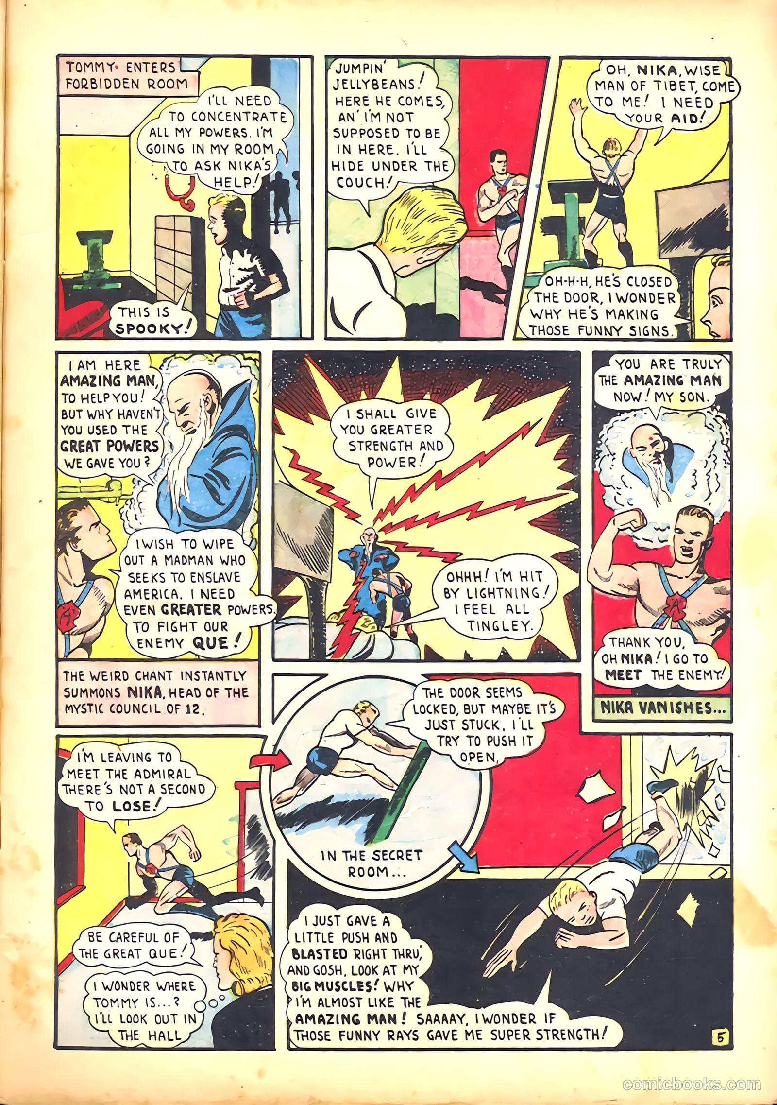 Amazing Man Comics #23 (1941) — page 7