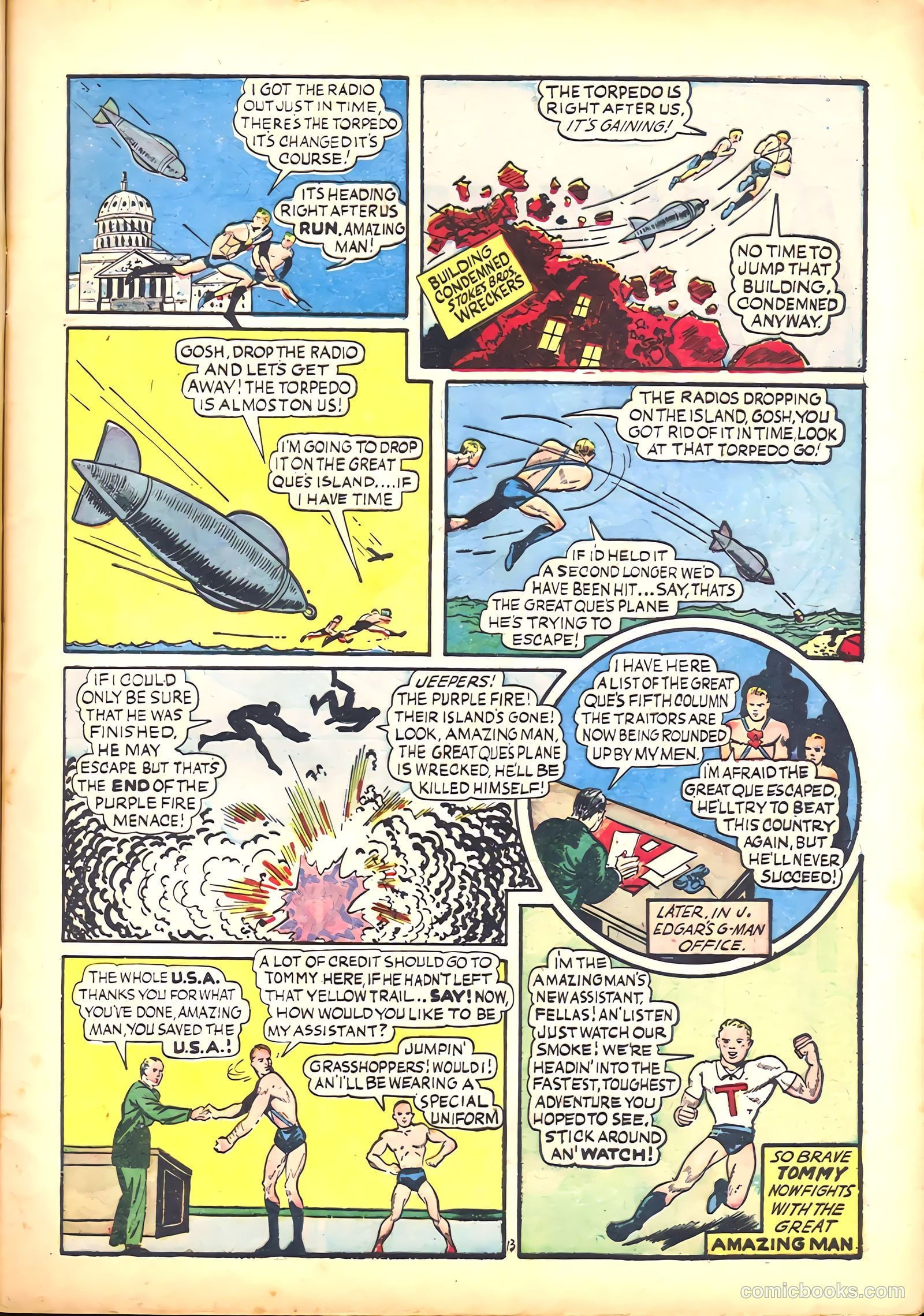 Amazing Man Comics #23 (1941) — page 15