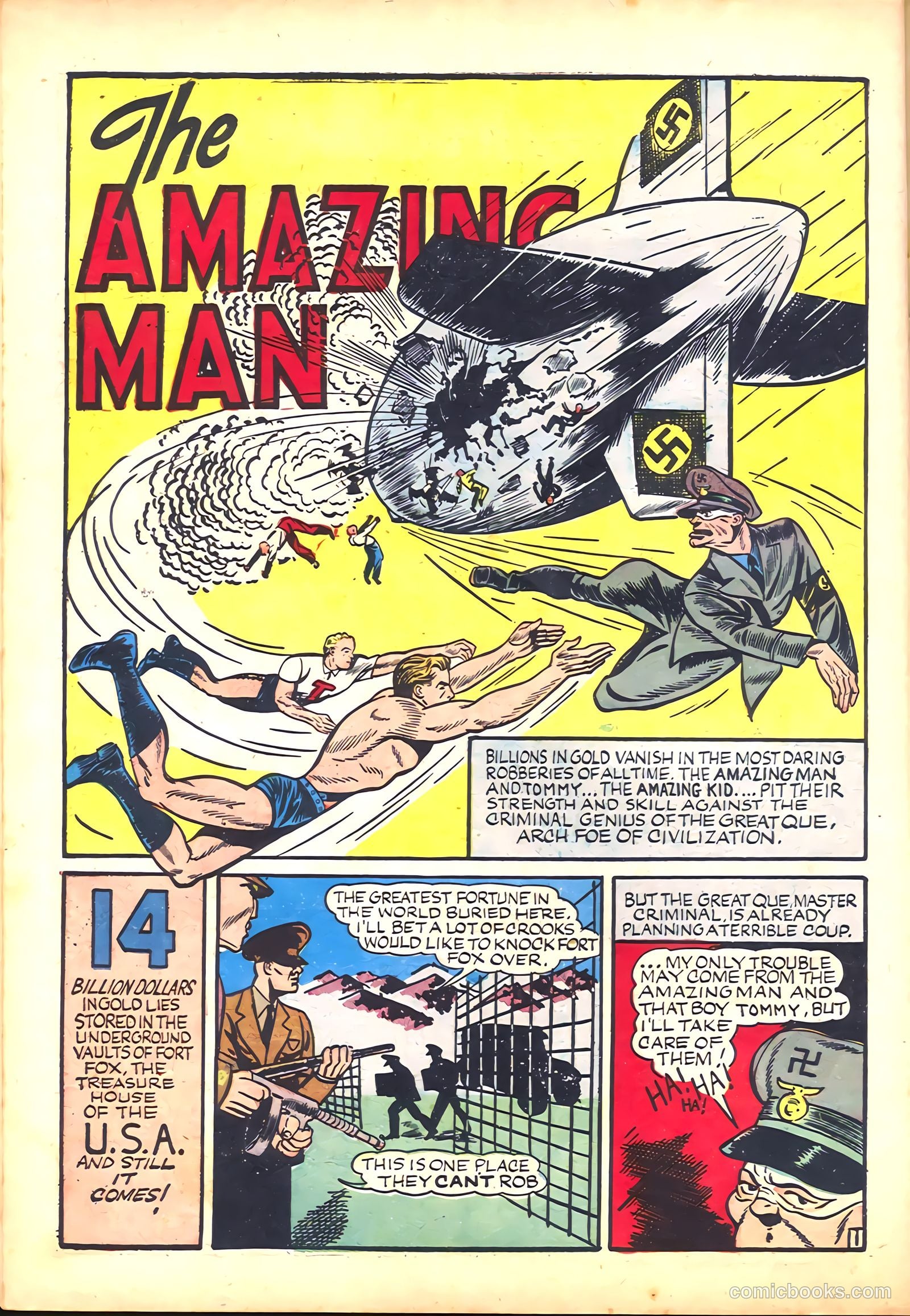 Amazing Man Comics #23 (1941) — page 16