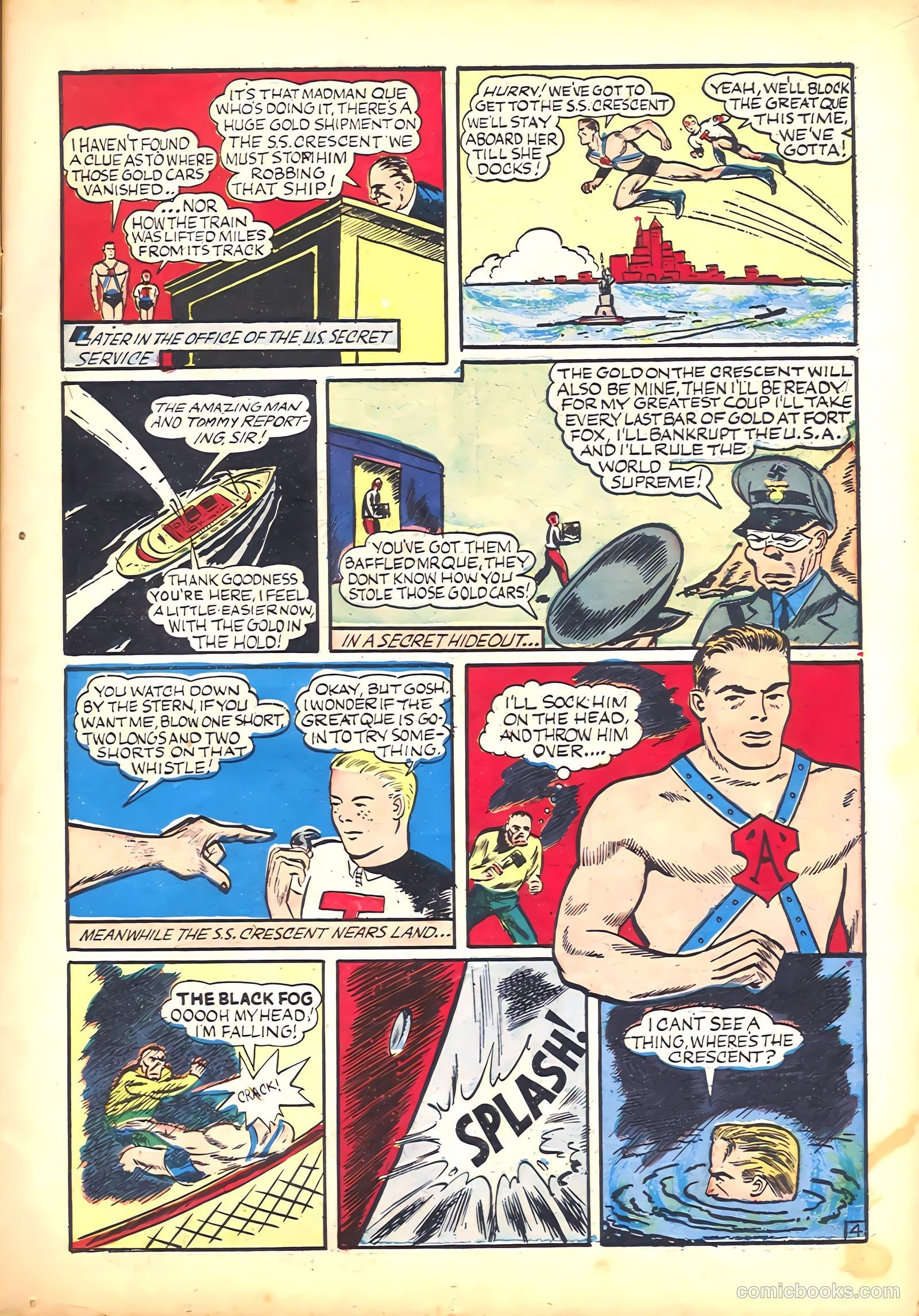 Amazing Man Comics #23 (1941) — page 19