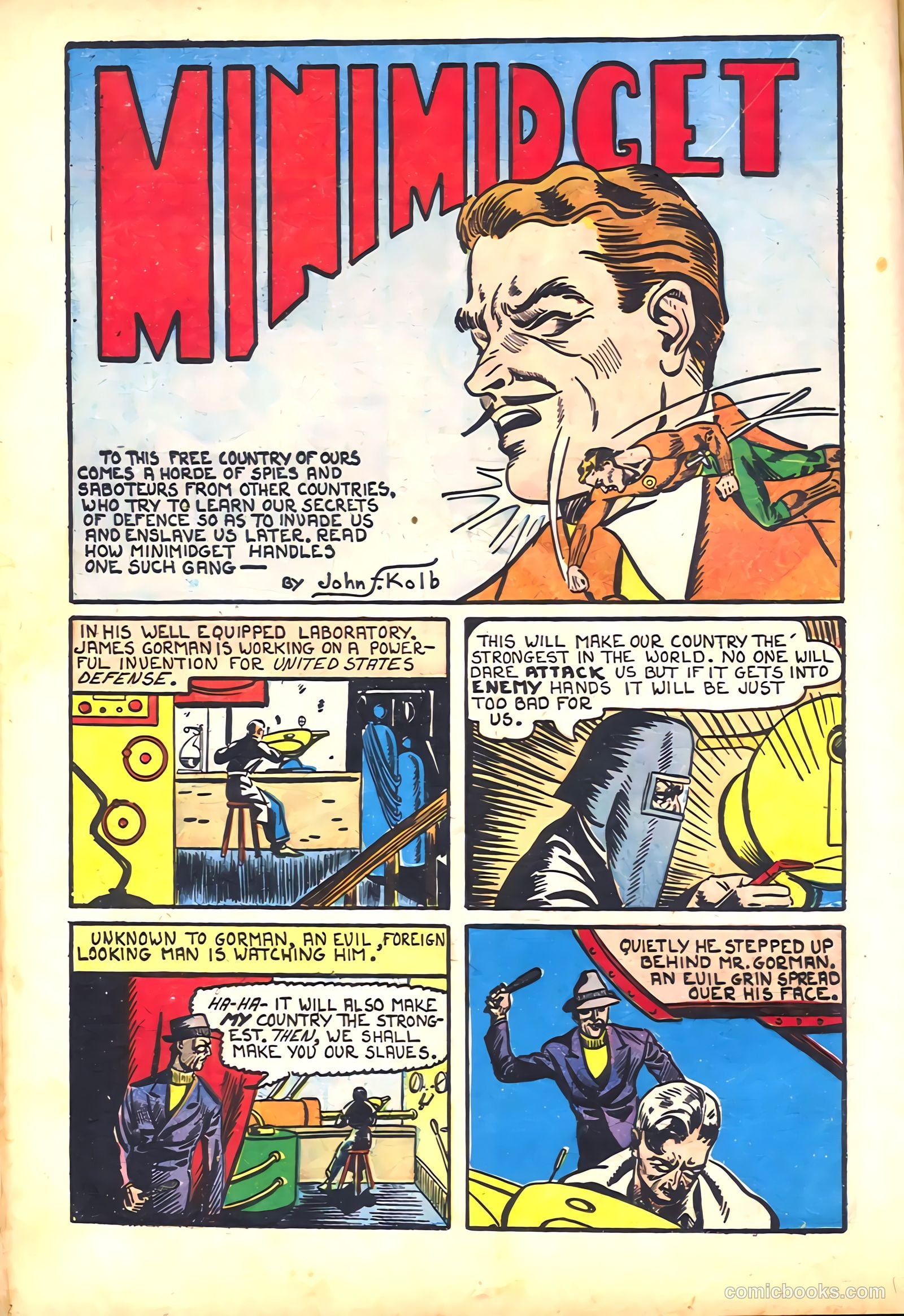 Amazing Man Comics #23 (1941) — page 28