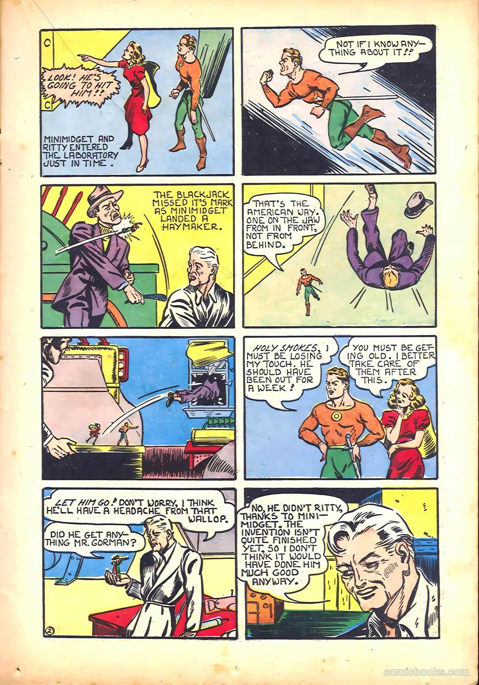 Amazing Man Comics #23 (1941) — page 29