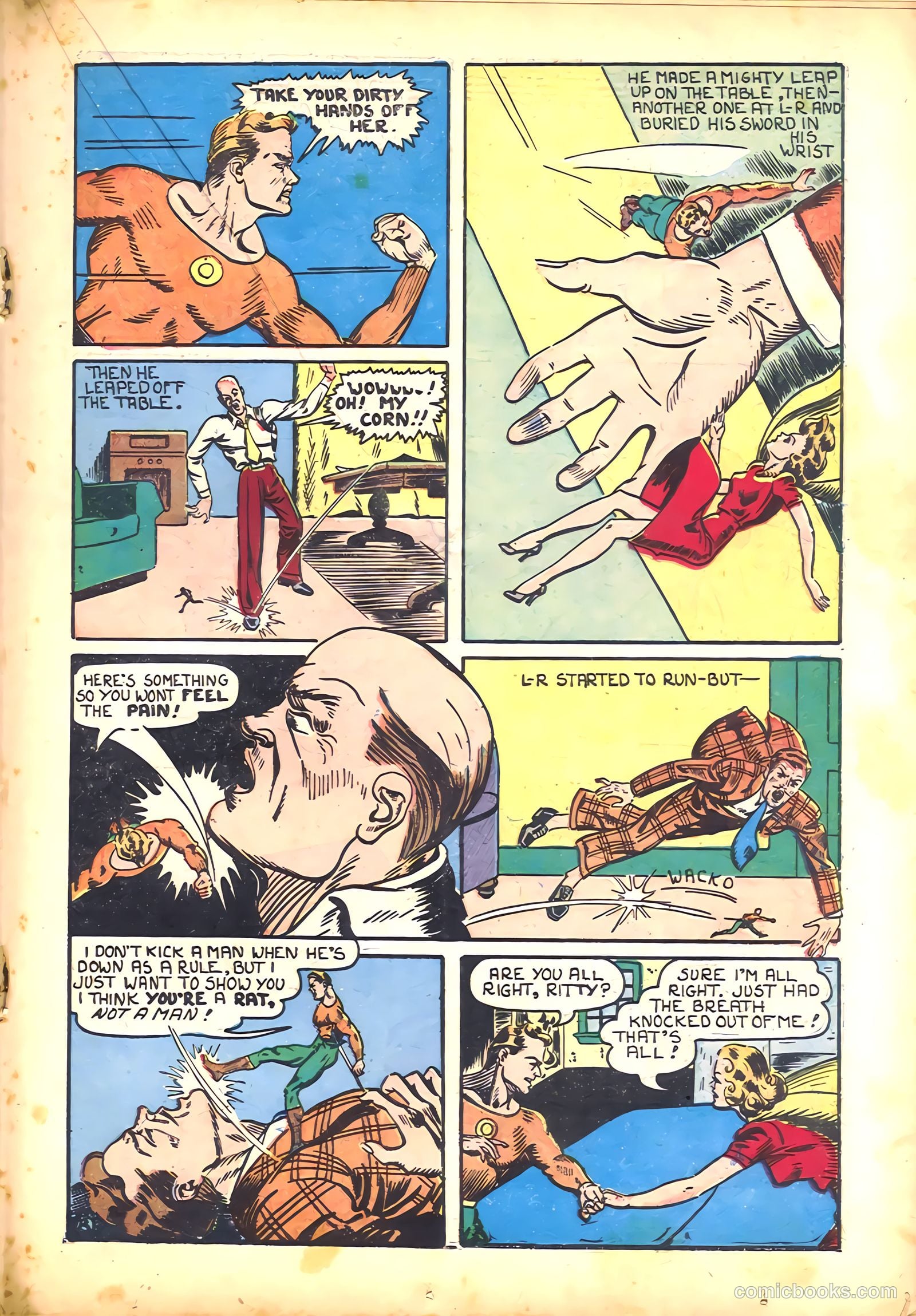 Amazing Man Comics #23 (1941) — page 35