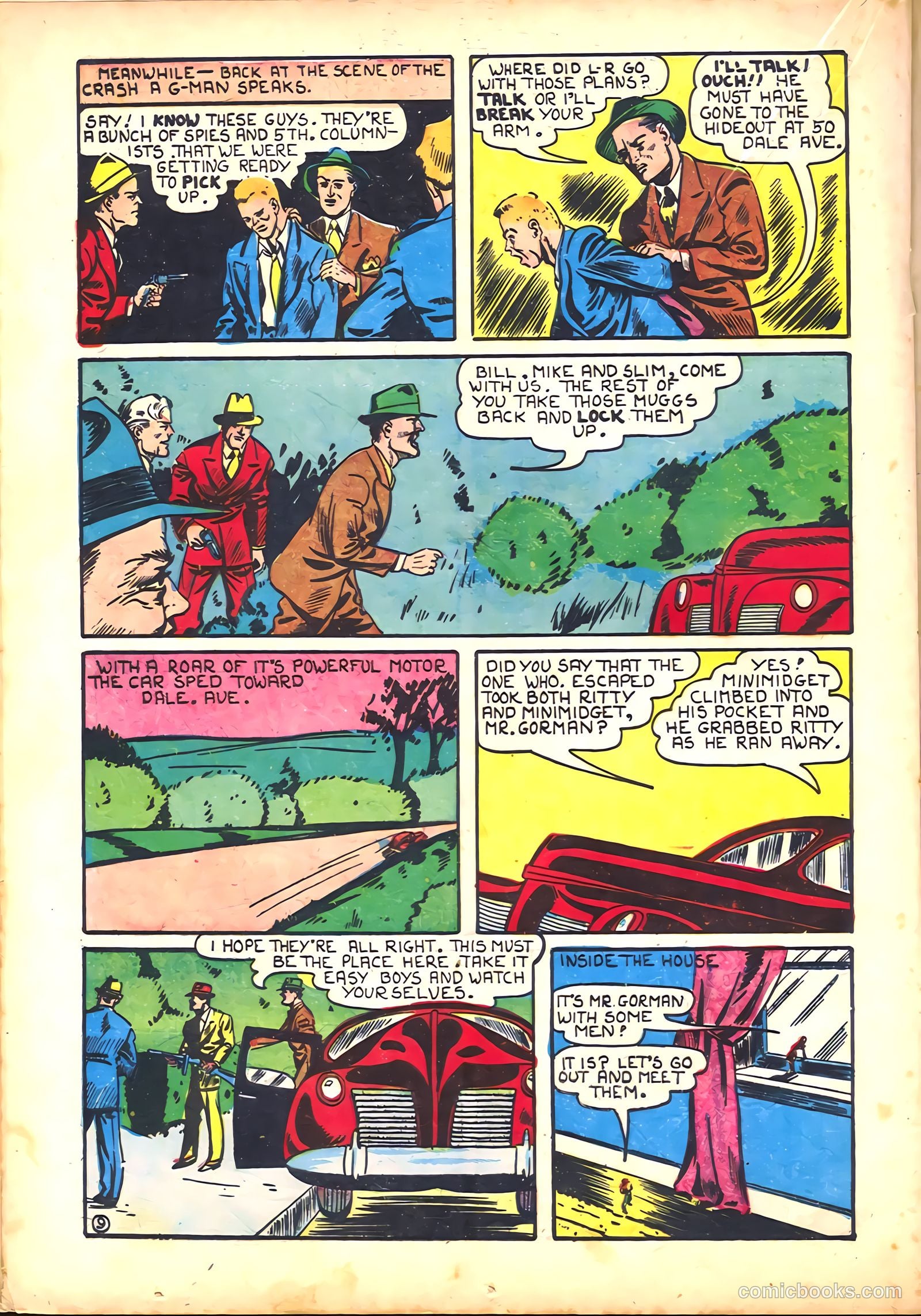 Amazing Man Comics #23 (1941) — page 36