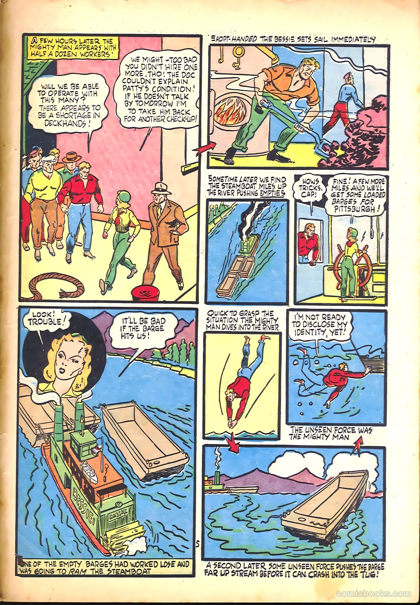 Amazing Man Comics #23 (1941) — page 61