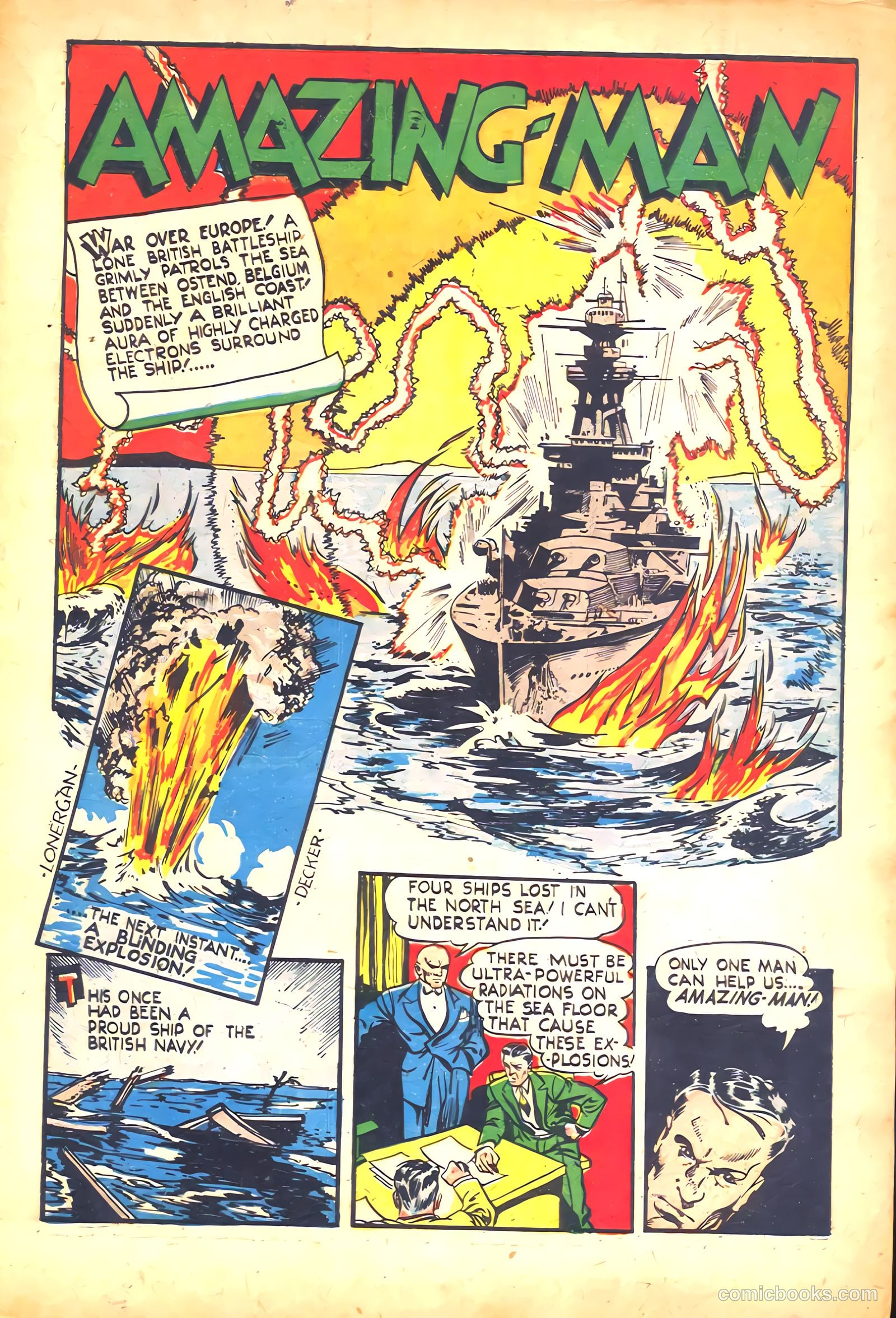 Amazing Man Comics #25 (1941) — page 3