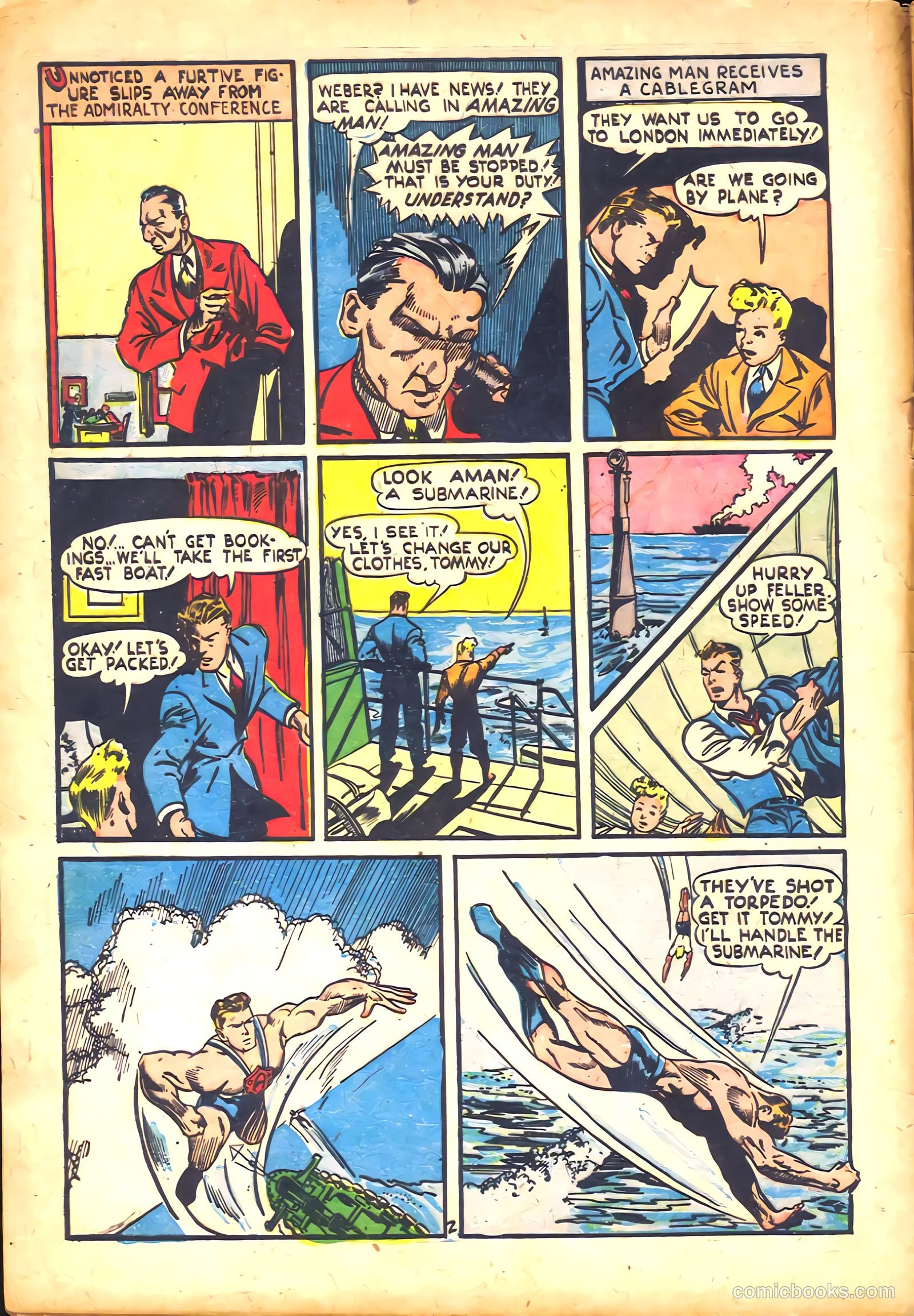 Amazing Man Comics #25 (1941) — page 4