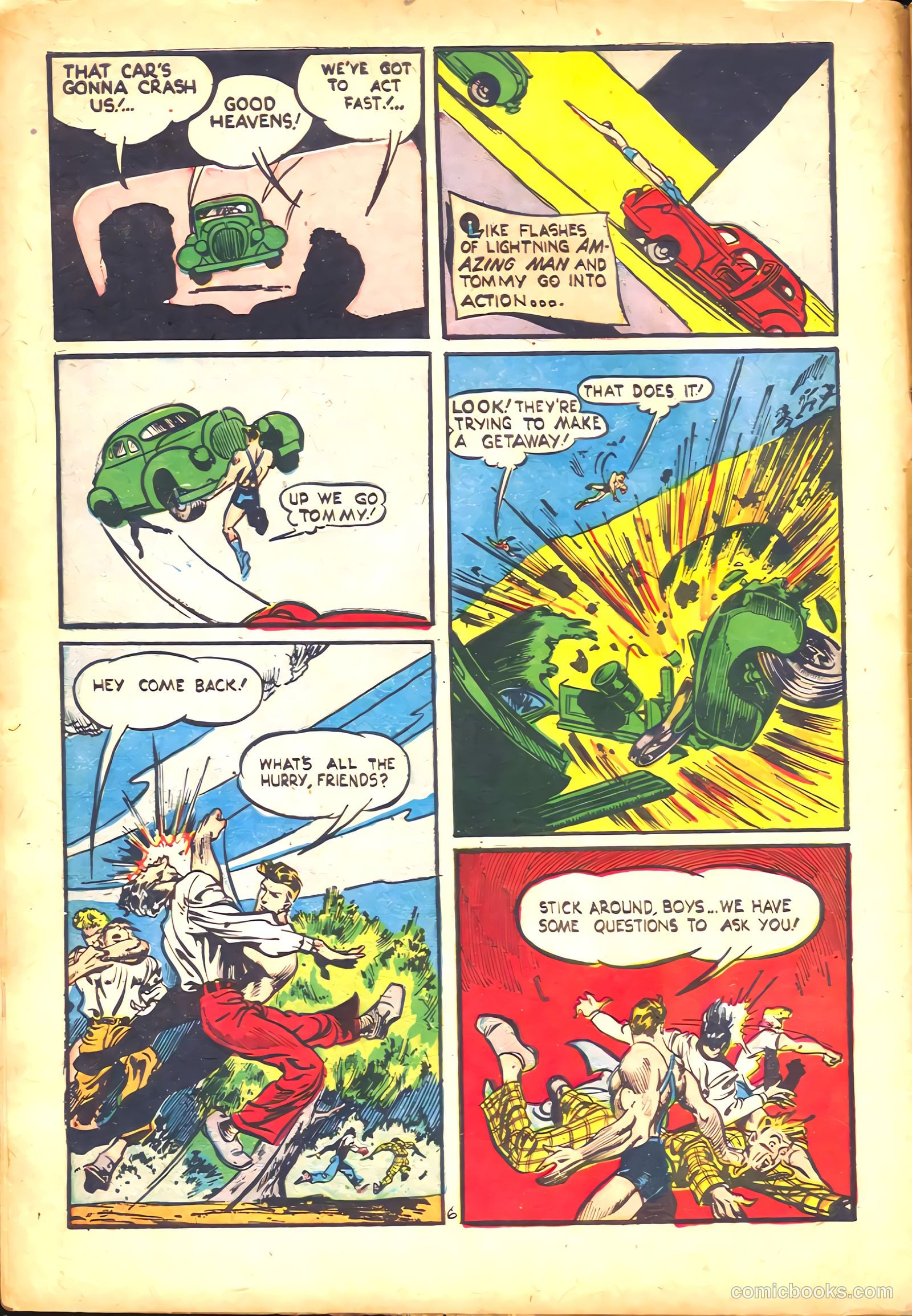 Amazing Man Comics #25 (1941) — page 8