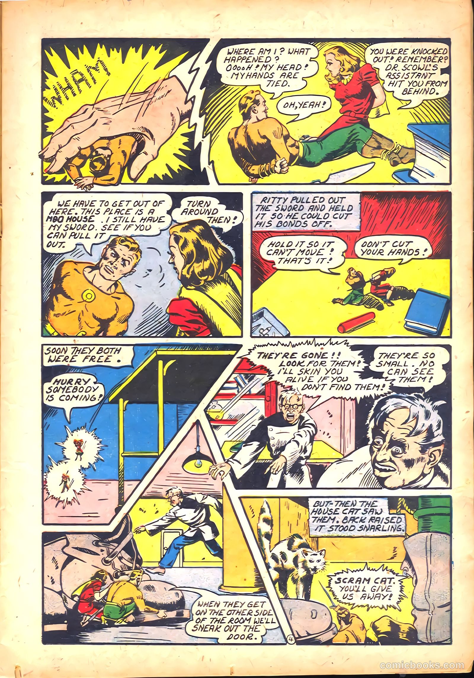Amazing Man Comics #25 (1941) — page 19