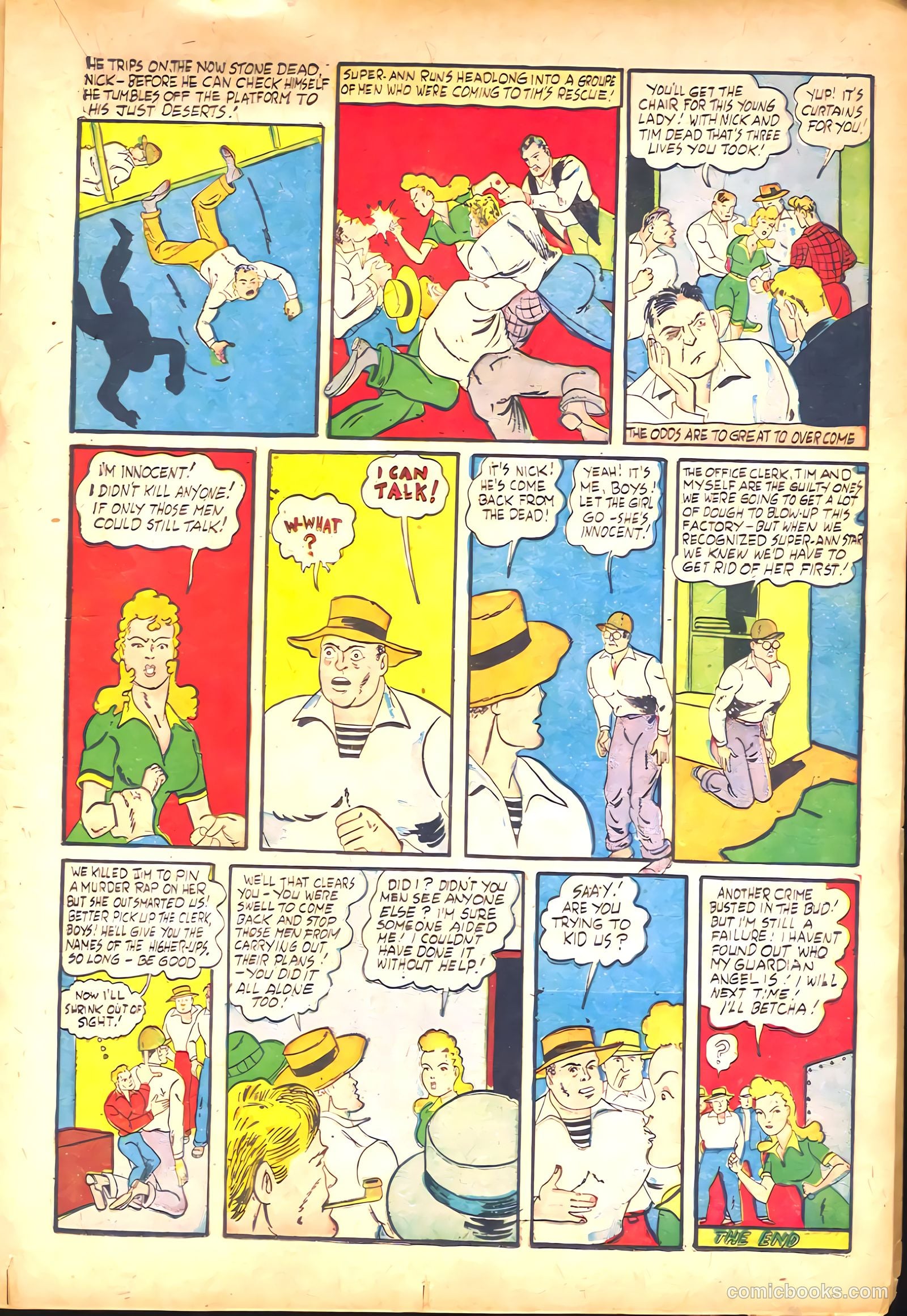 Amazing Man Comics #25 (1941) — page 29