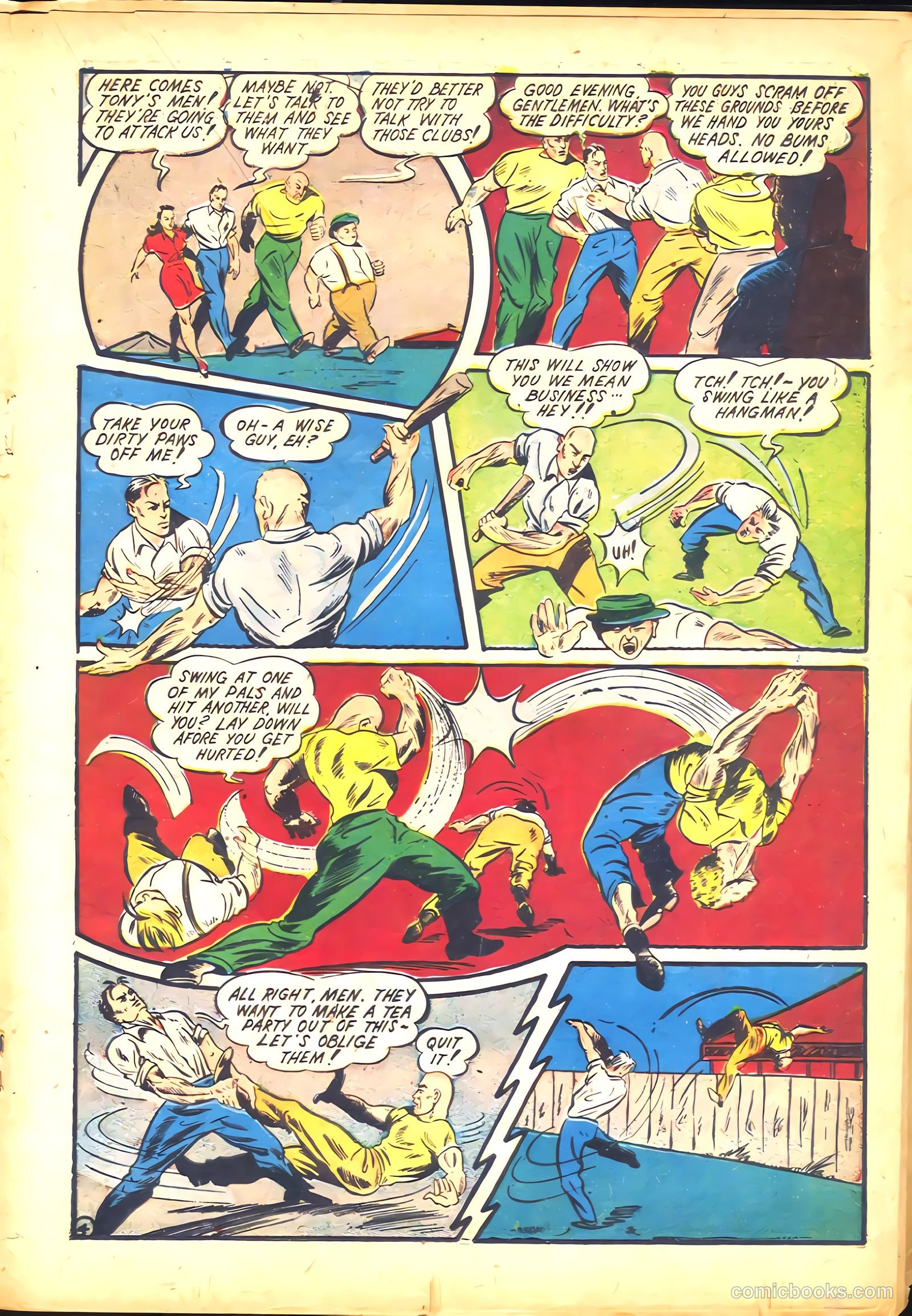 Amazing Man Comics #25 (1941) — page 35
