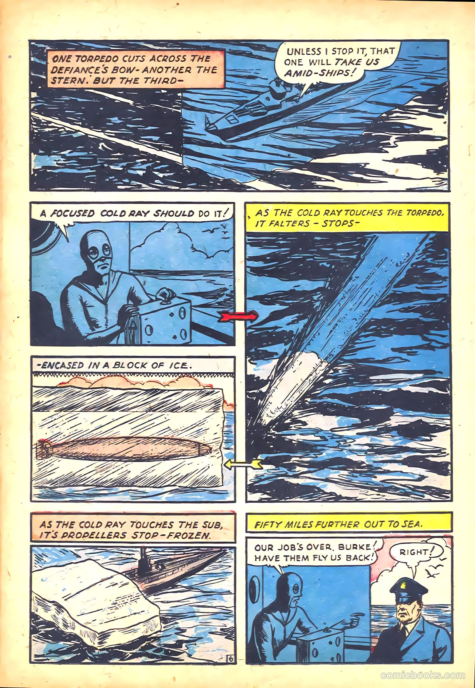 Amazing Man Comics #25 (1941) — page 50
