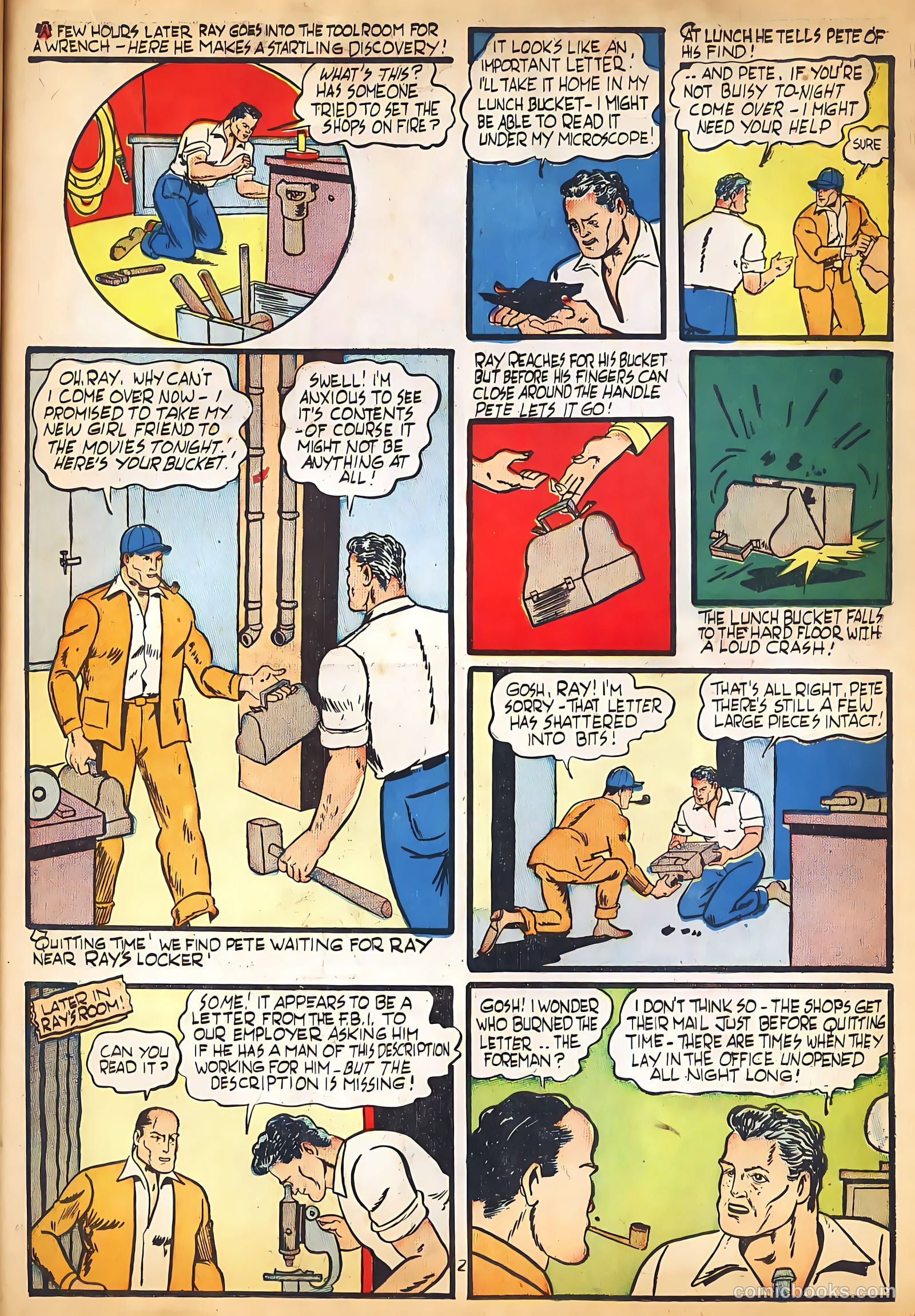 Amazing Man Comics #26 (1942) — page 2 of 52