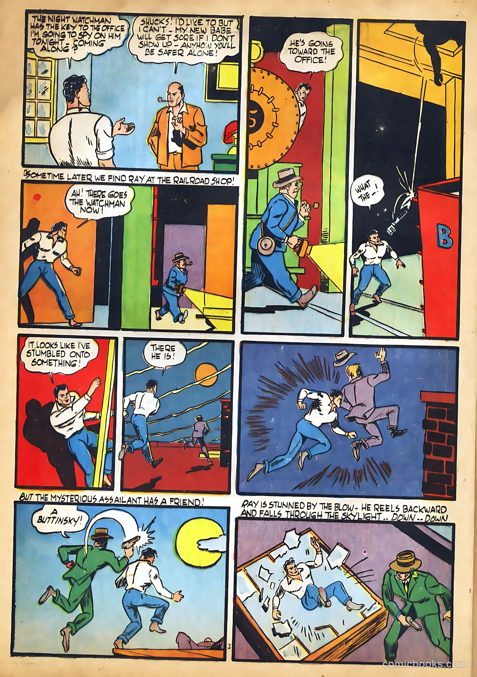 Amazing Man Comics #26 (1942) — page 3 of 52
