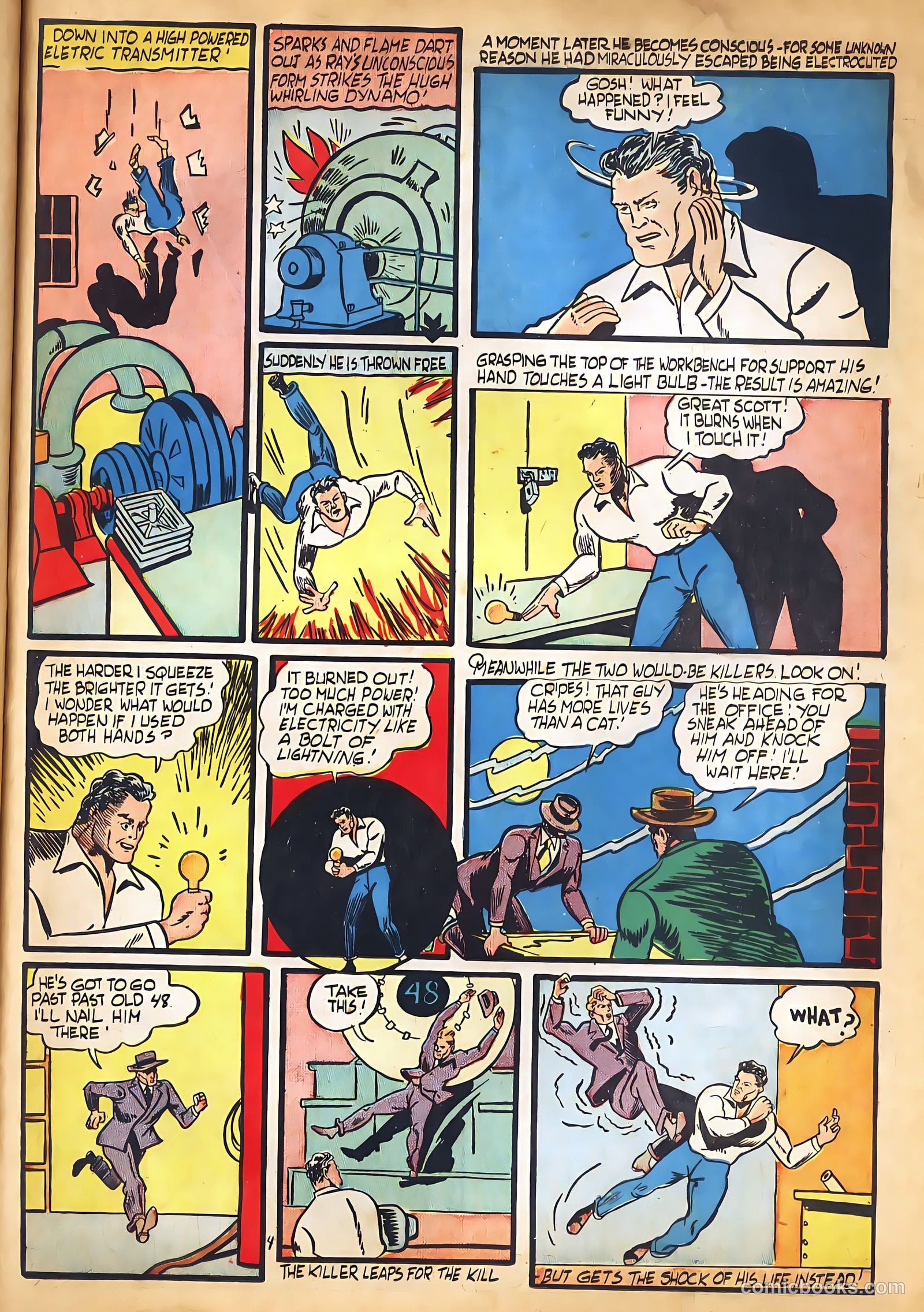 Amazing Man Comics #26 (1942) — page 4 of 52