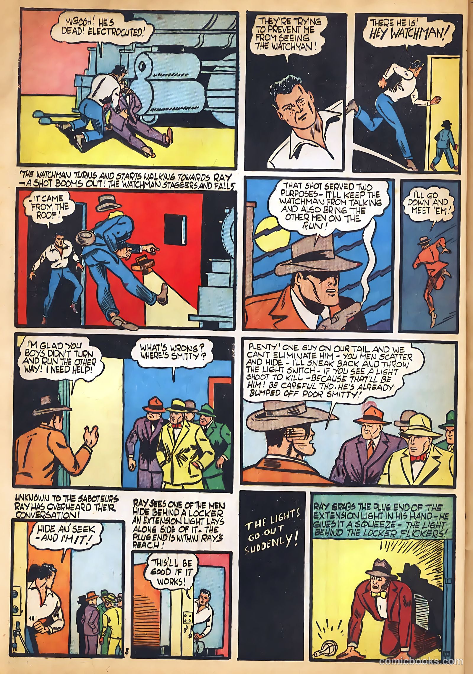 Amazing Man Comics #26 (1942) — page 5 of 52