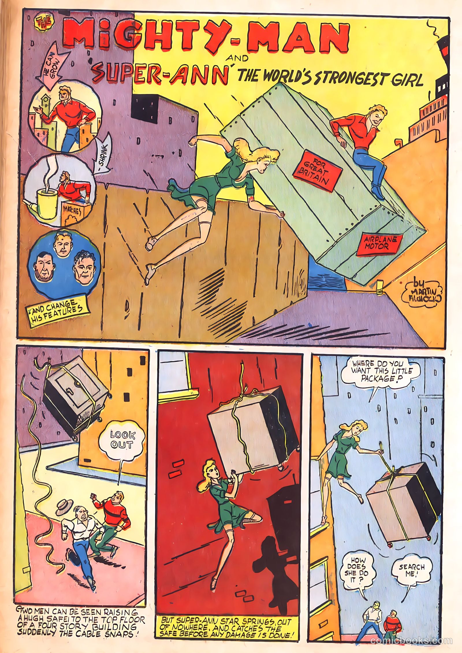 Amazing Man Comics #26 (1942) — page 16 of 52