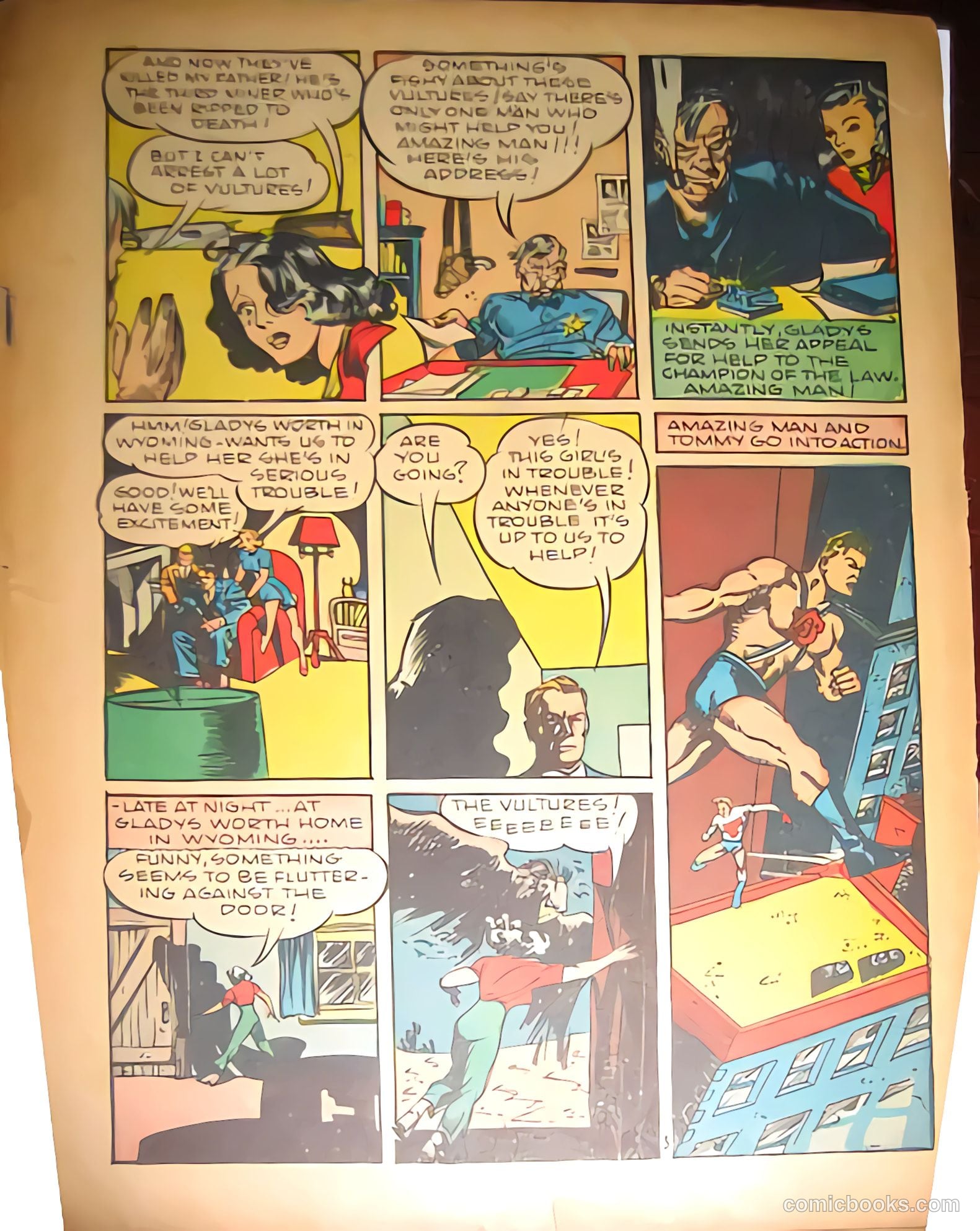 Amazing Man Comics #26 (1942) — page 26 of 52