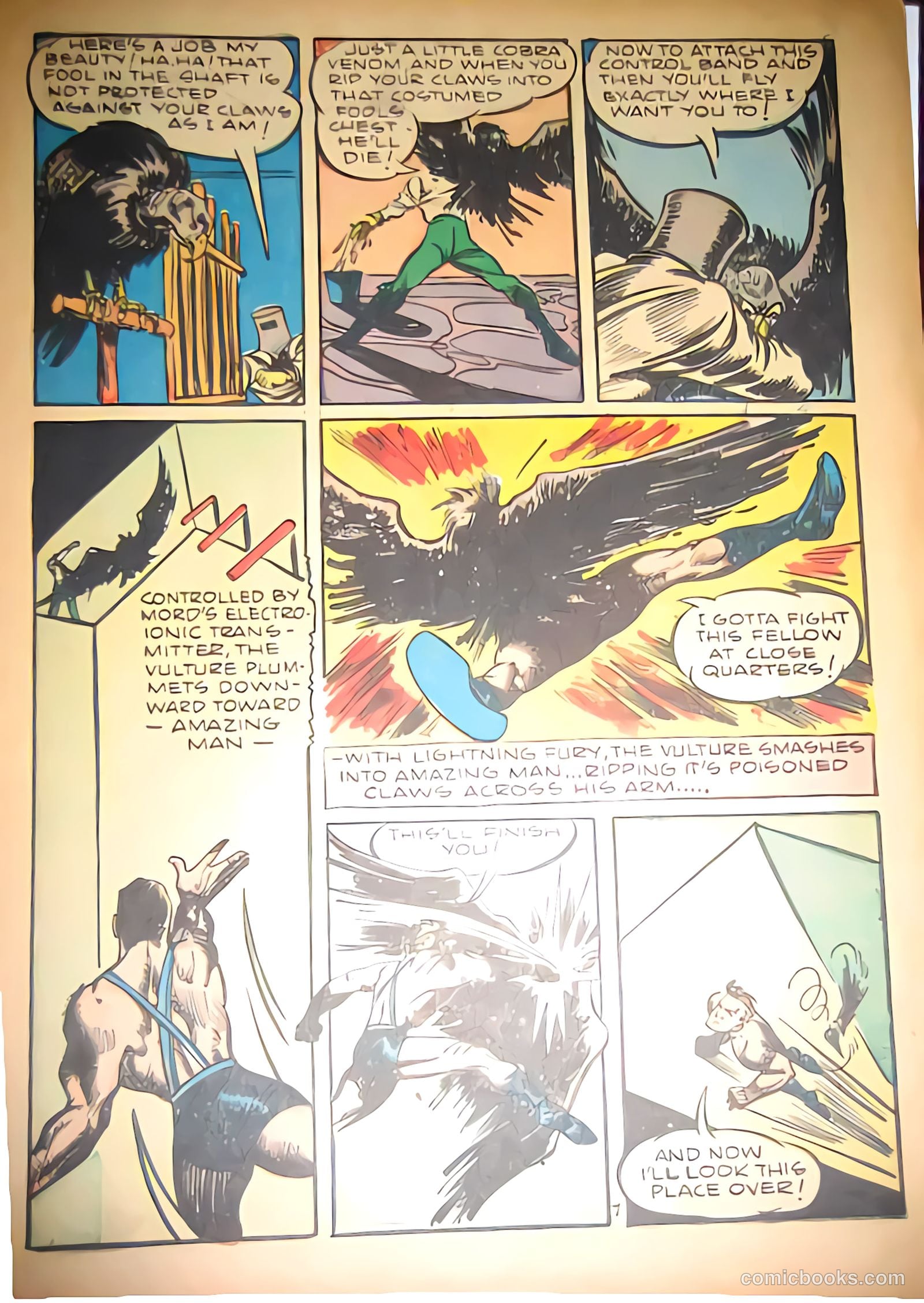 Amazing Man Comics #26 (1942) — page 30 of 52