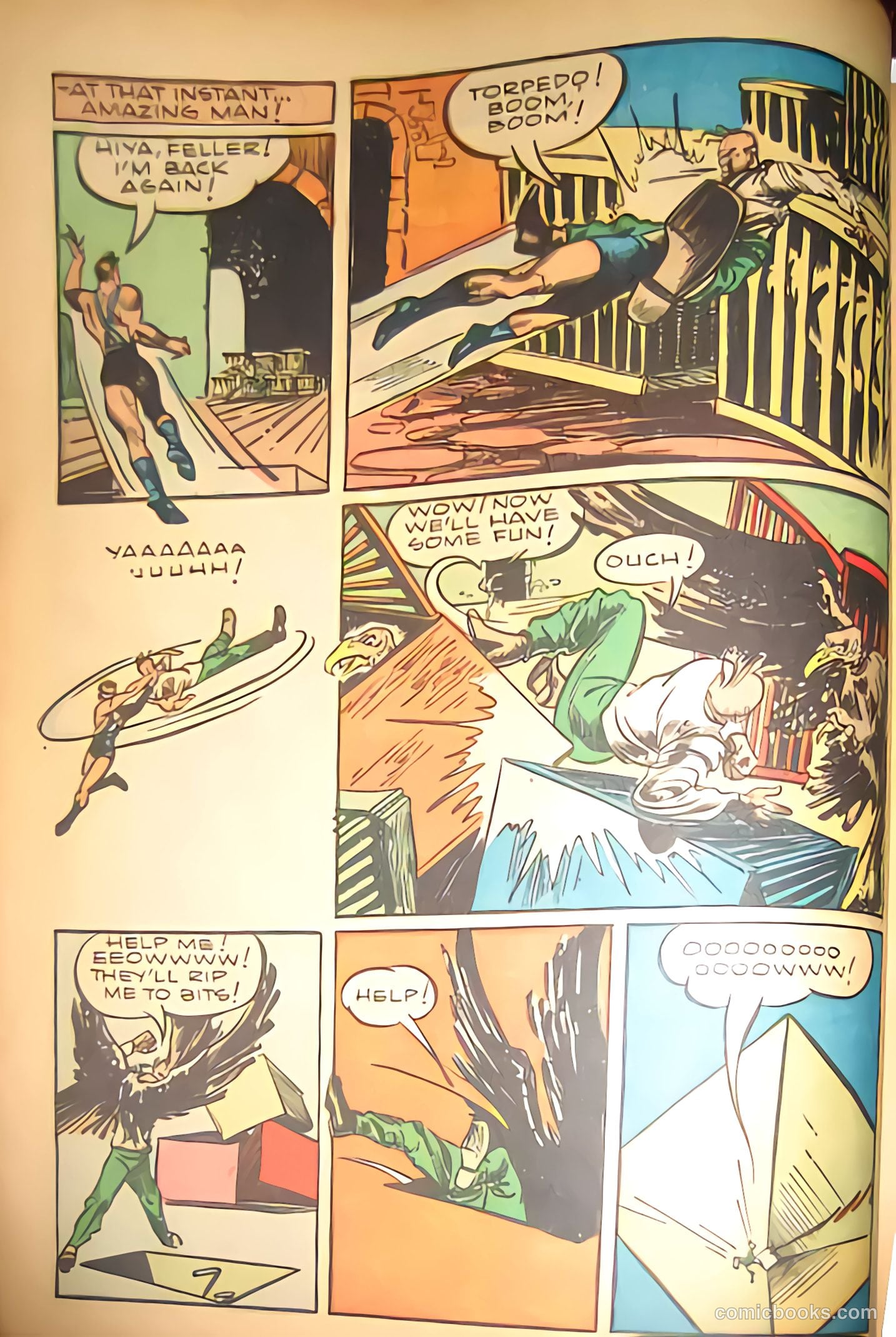 Amazing Man Comics #26 (1942) — page 35 of 52