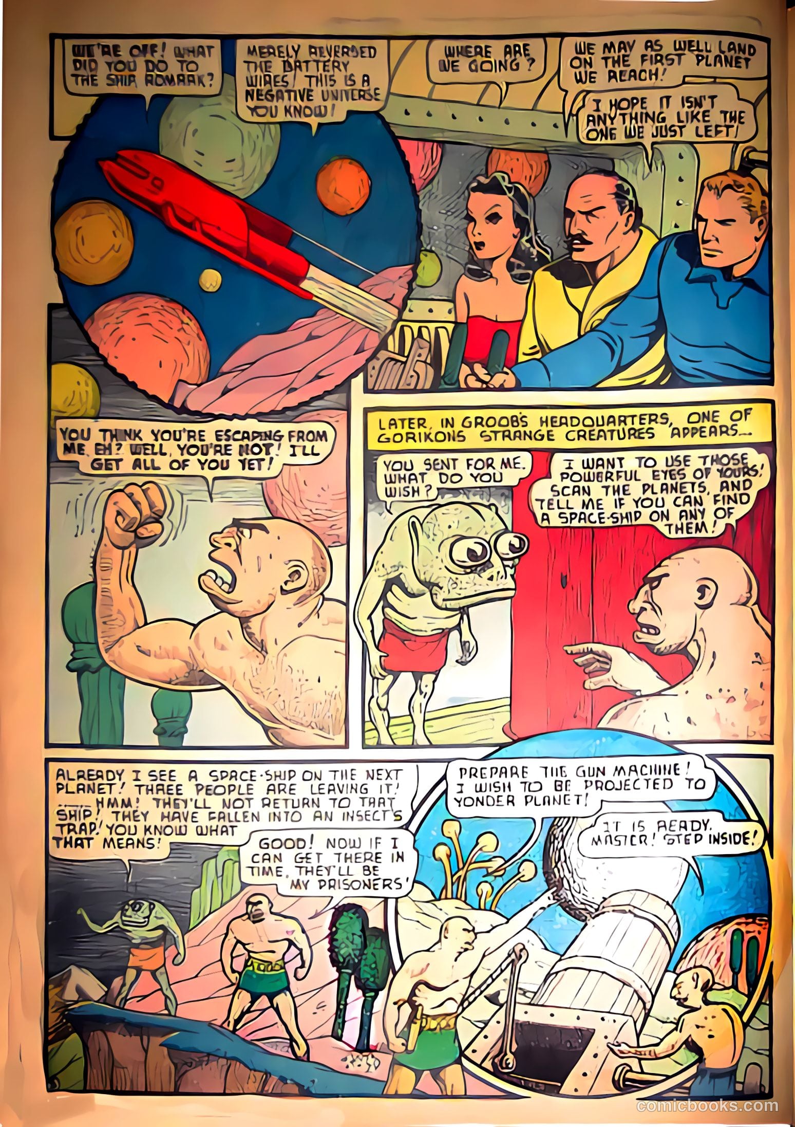 Amazing Man Comics #26 (1942) — page 41 of 52