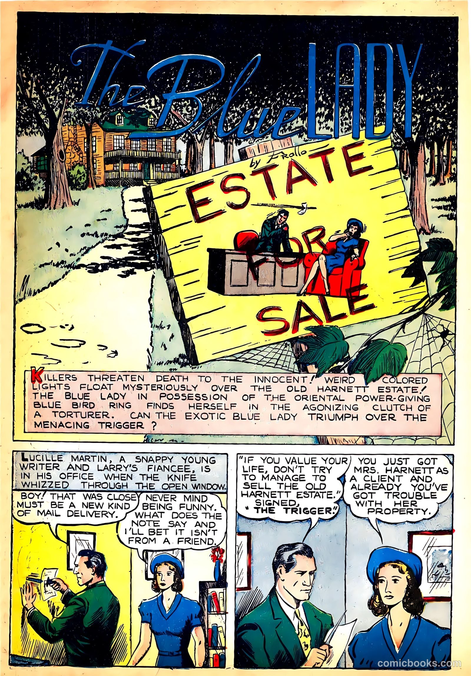 Amazing Man Comics #26 (1942) — page 46 of 52