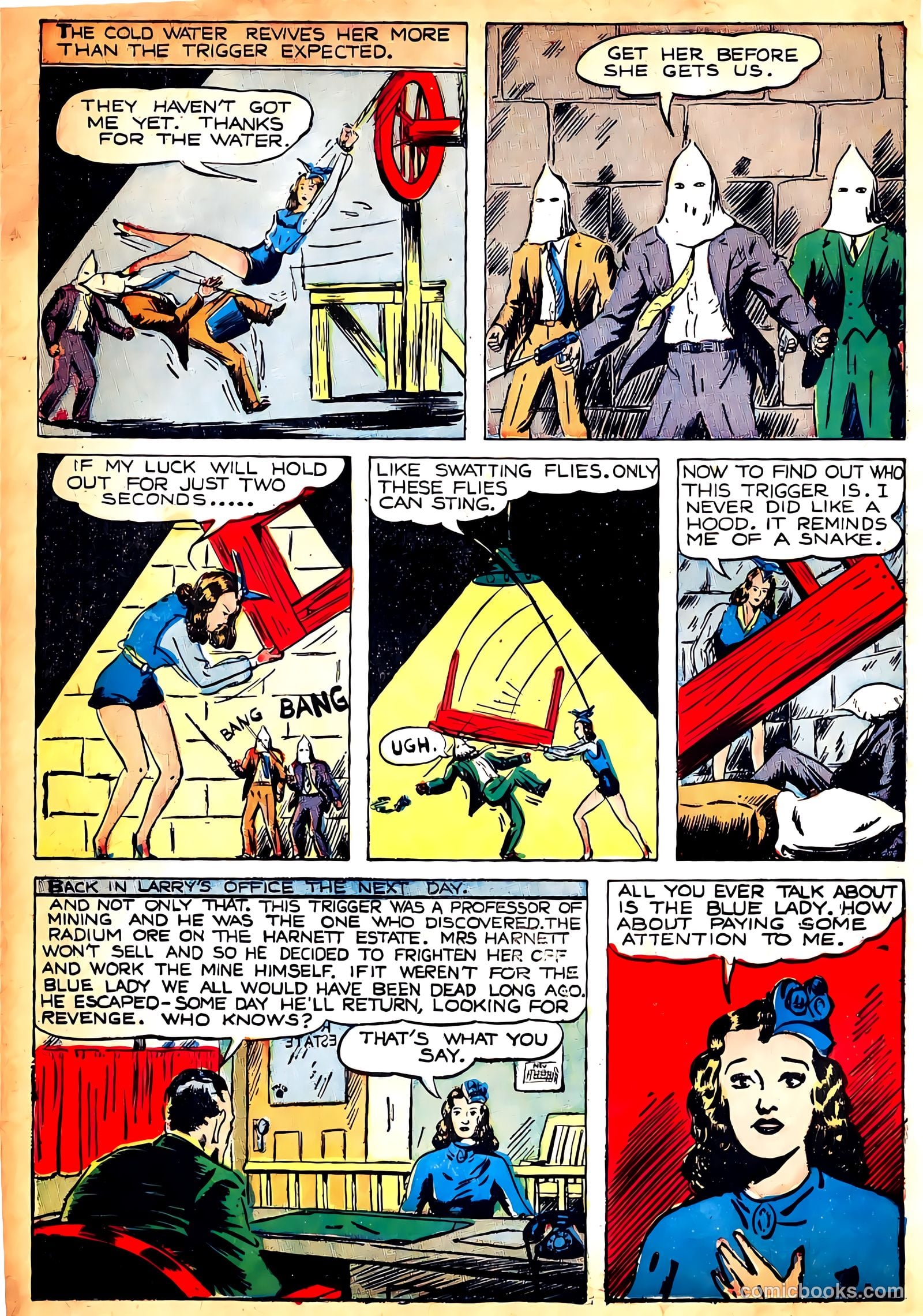 Amazing Man Comics #26 (1942) — page 52 of 52