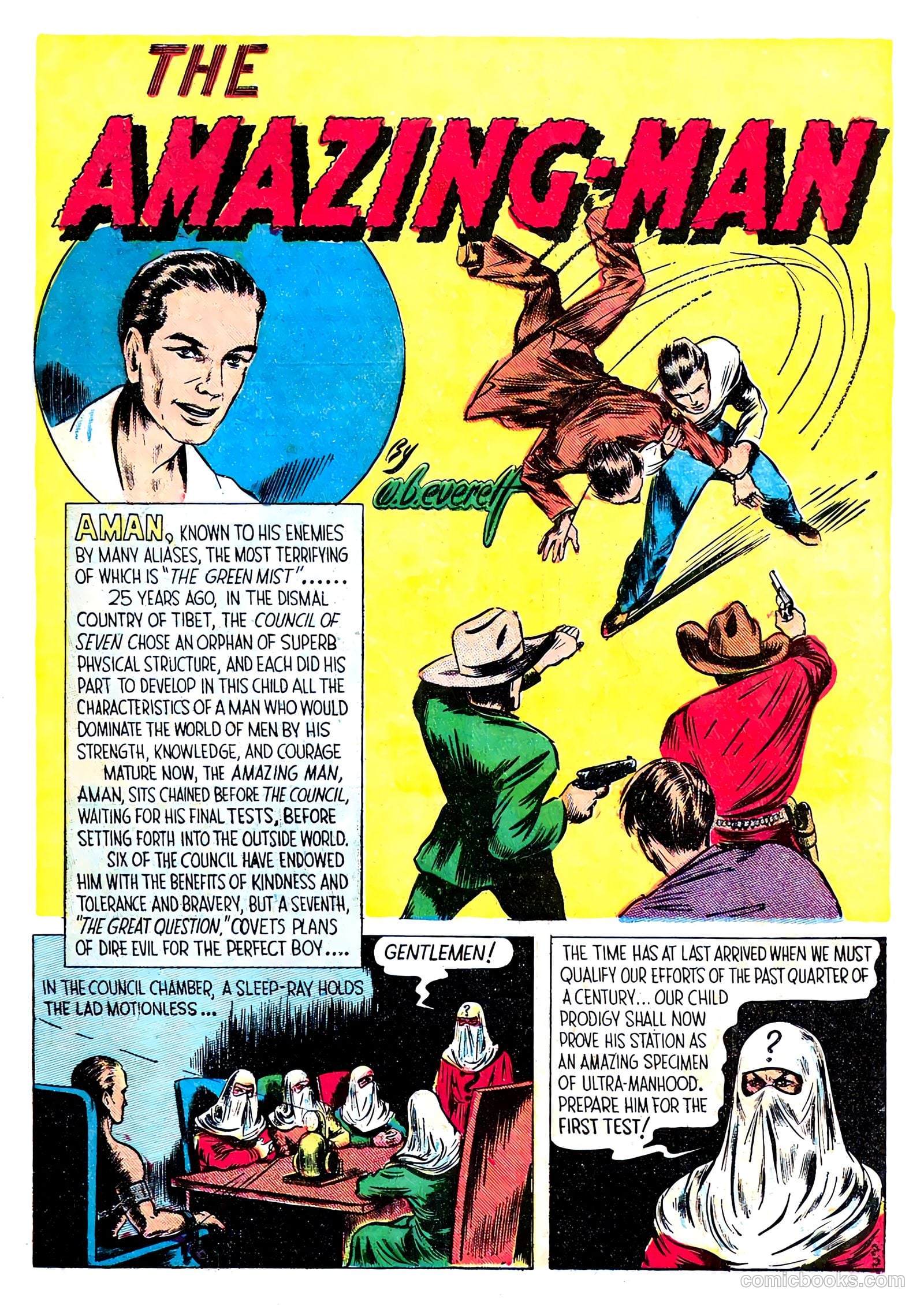 Amazing Man Comics #5 (1938) — page 3