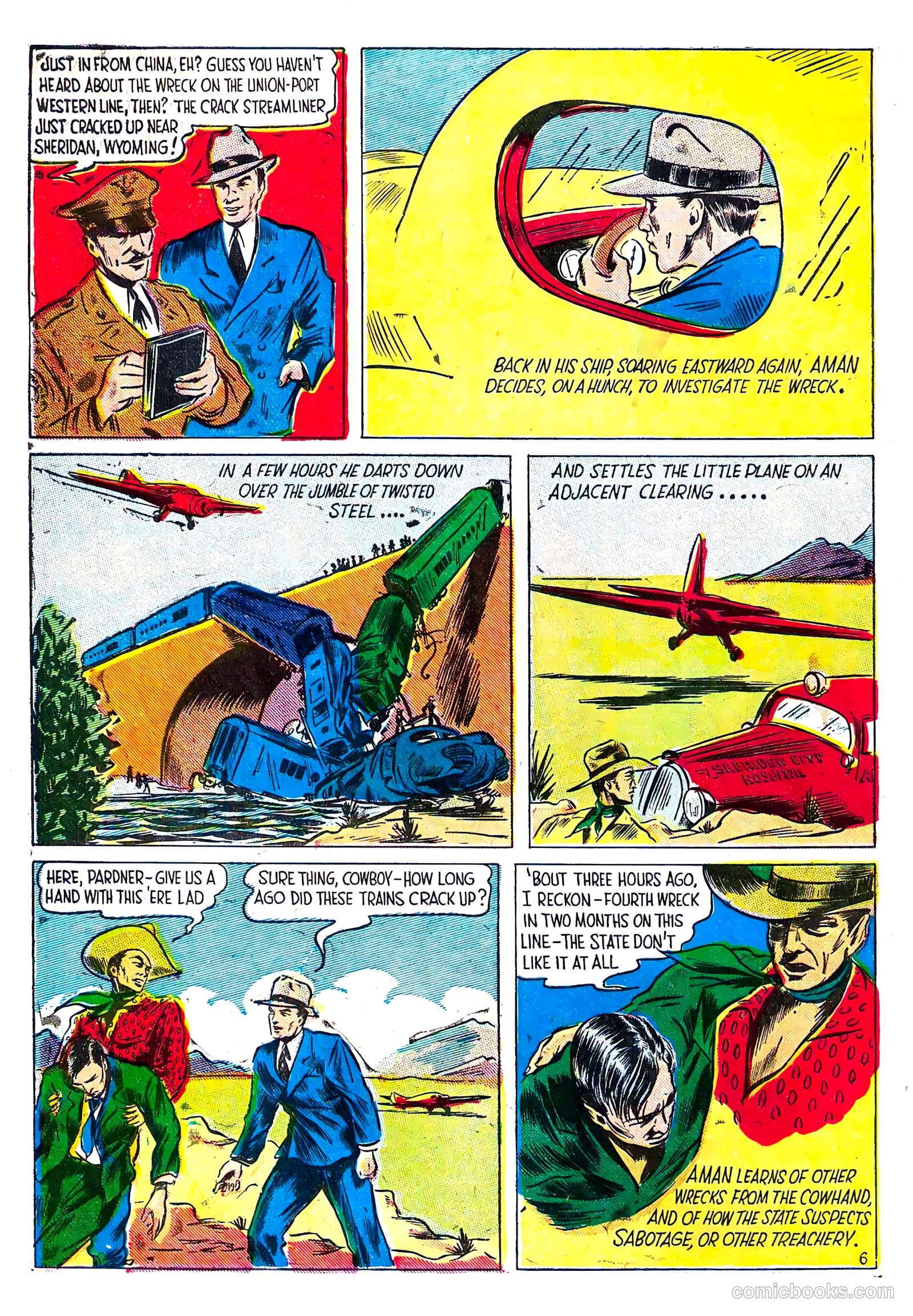Amazing Man Comics #5 (1938) — page 8