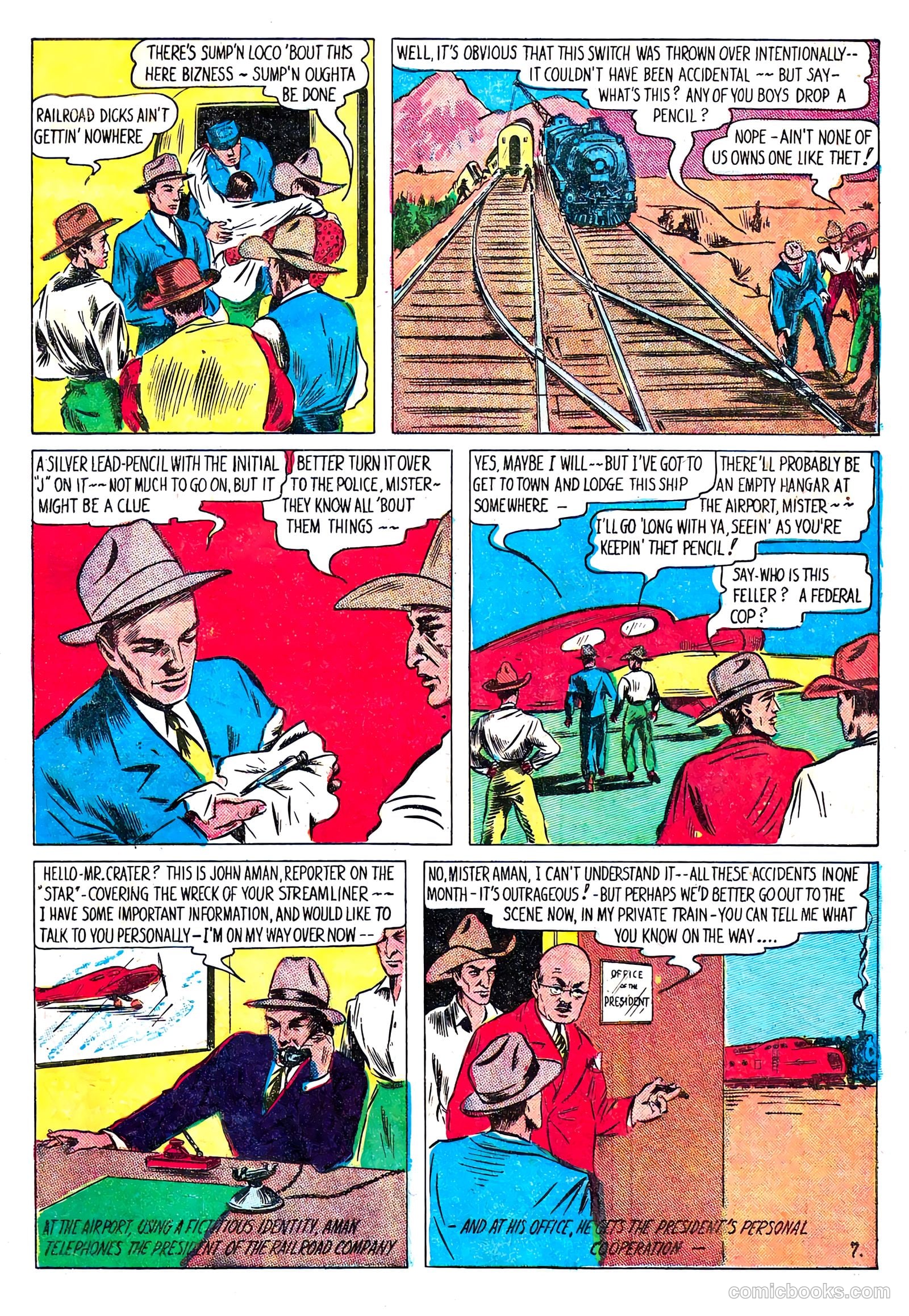 Amazing Man Comics #5 (1938) — page 9