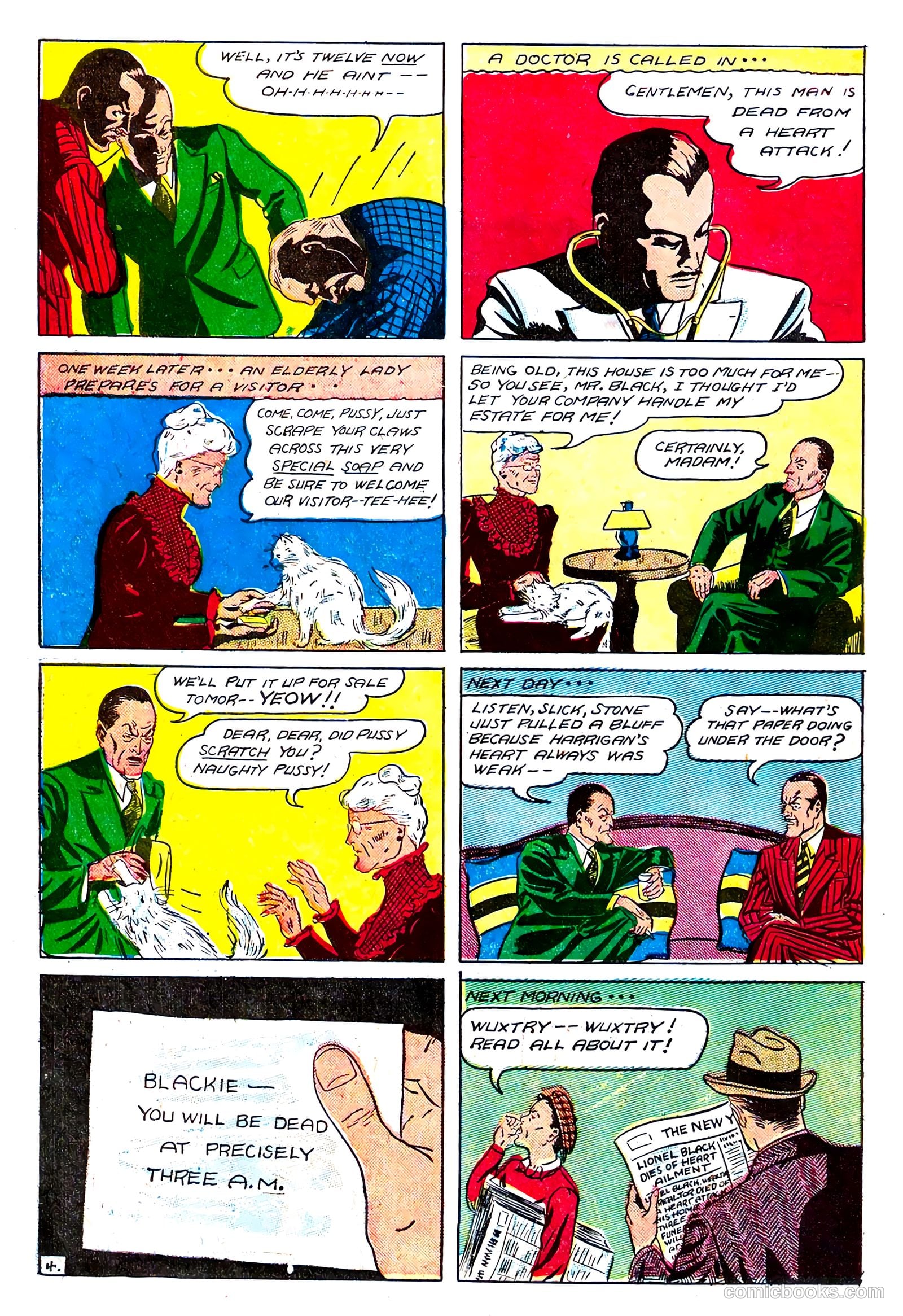 Amazing Man Comics #5 (1938) — page 16