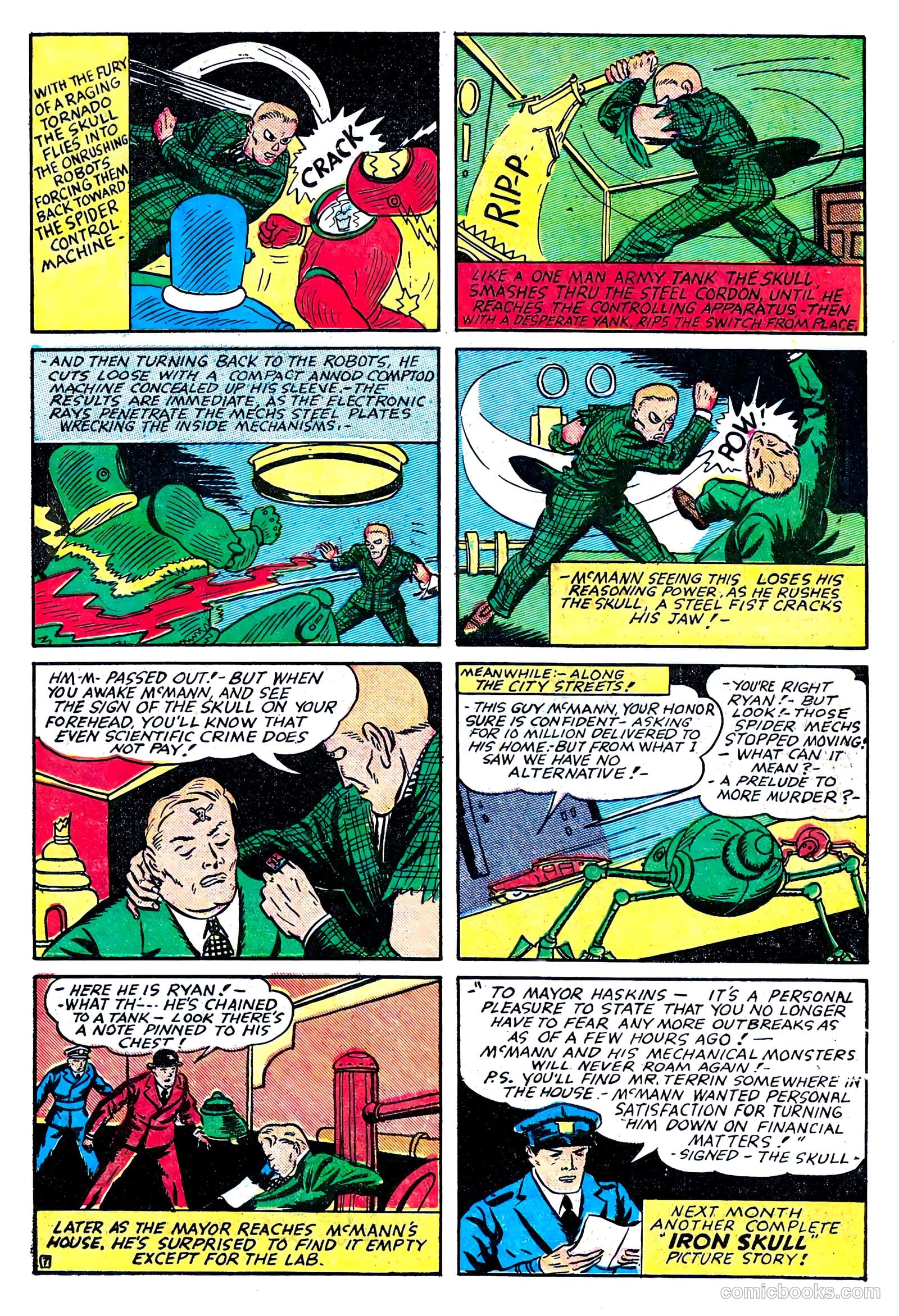 Amazing Man Comics #5 (1938) — page 27