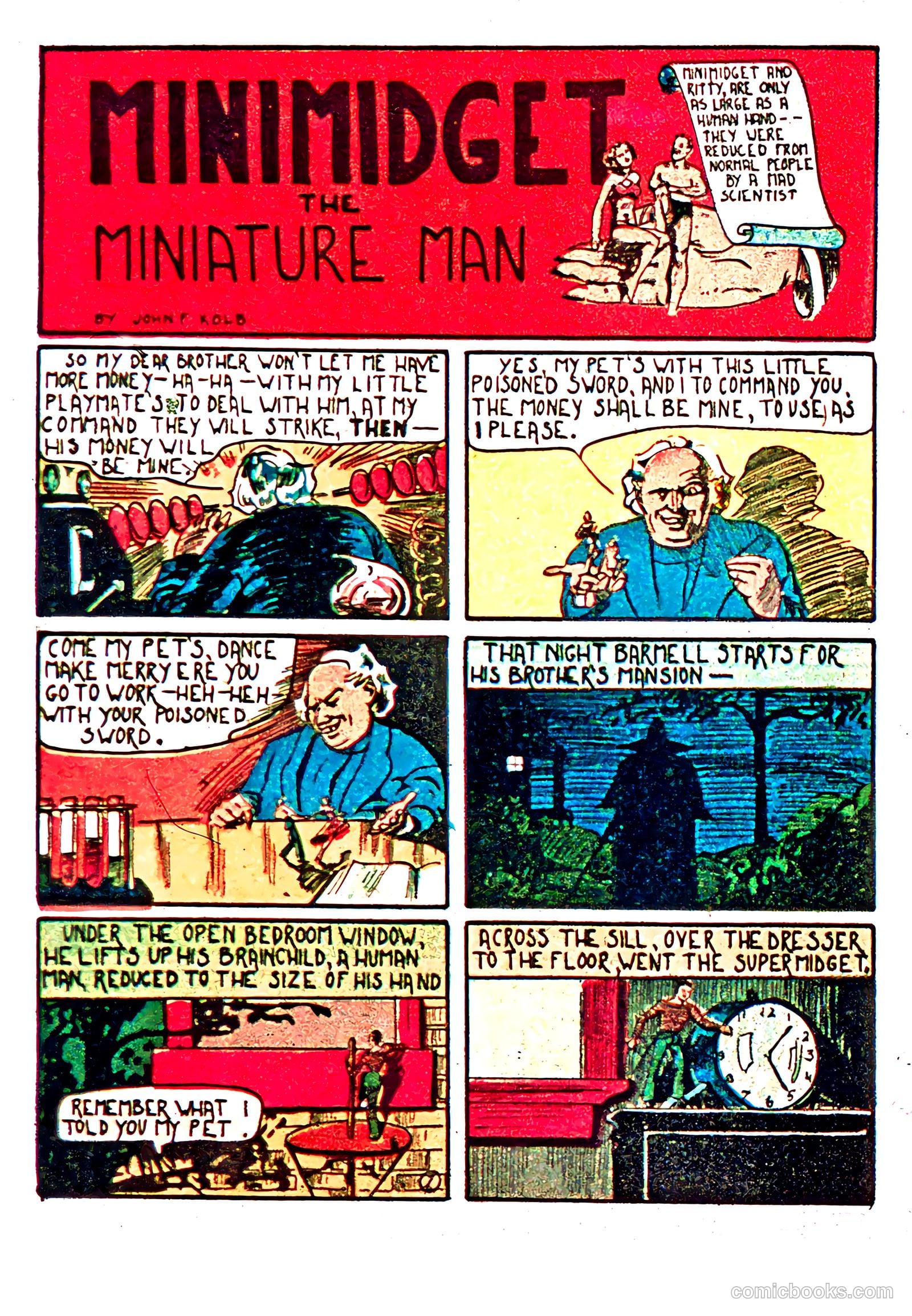 Amazing Man Comics #5 (1938) — page 38