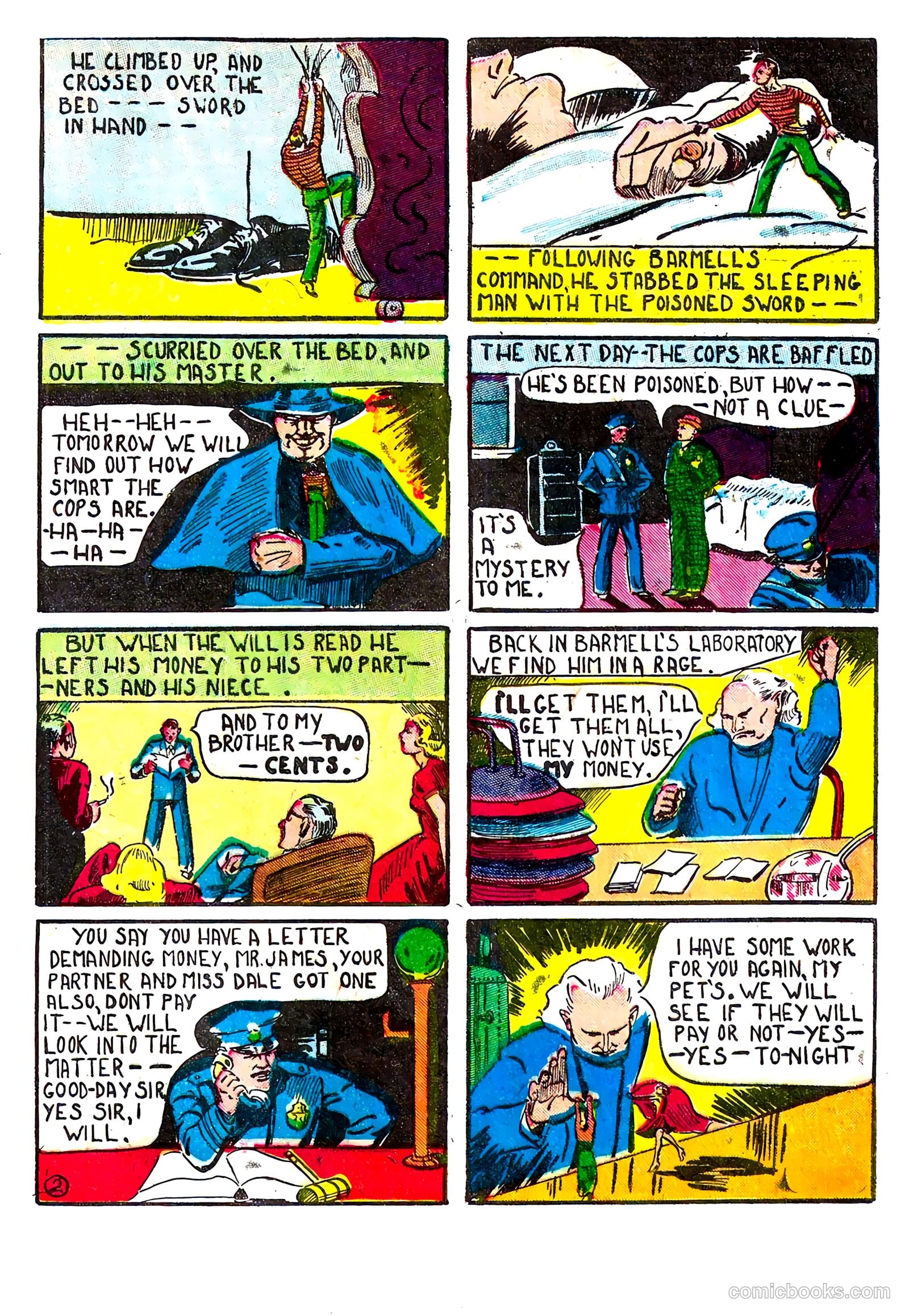 Amazing Man Comics #5 (1938) — page 39
