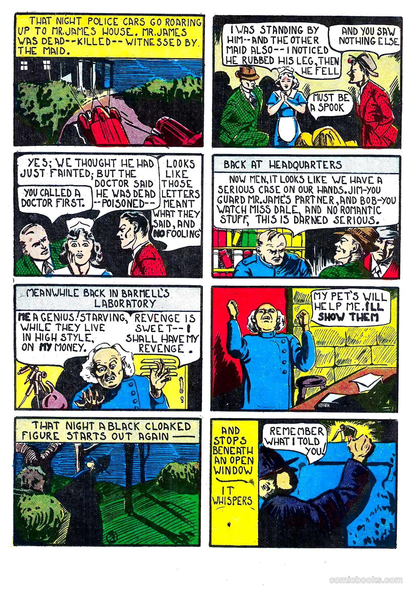 Amazing Man Comics #5 (1938) — page 40