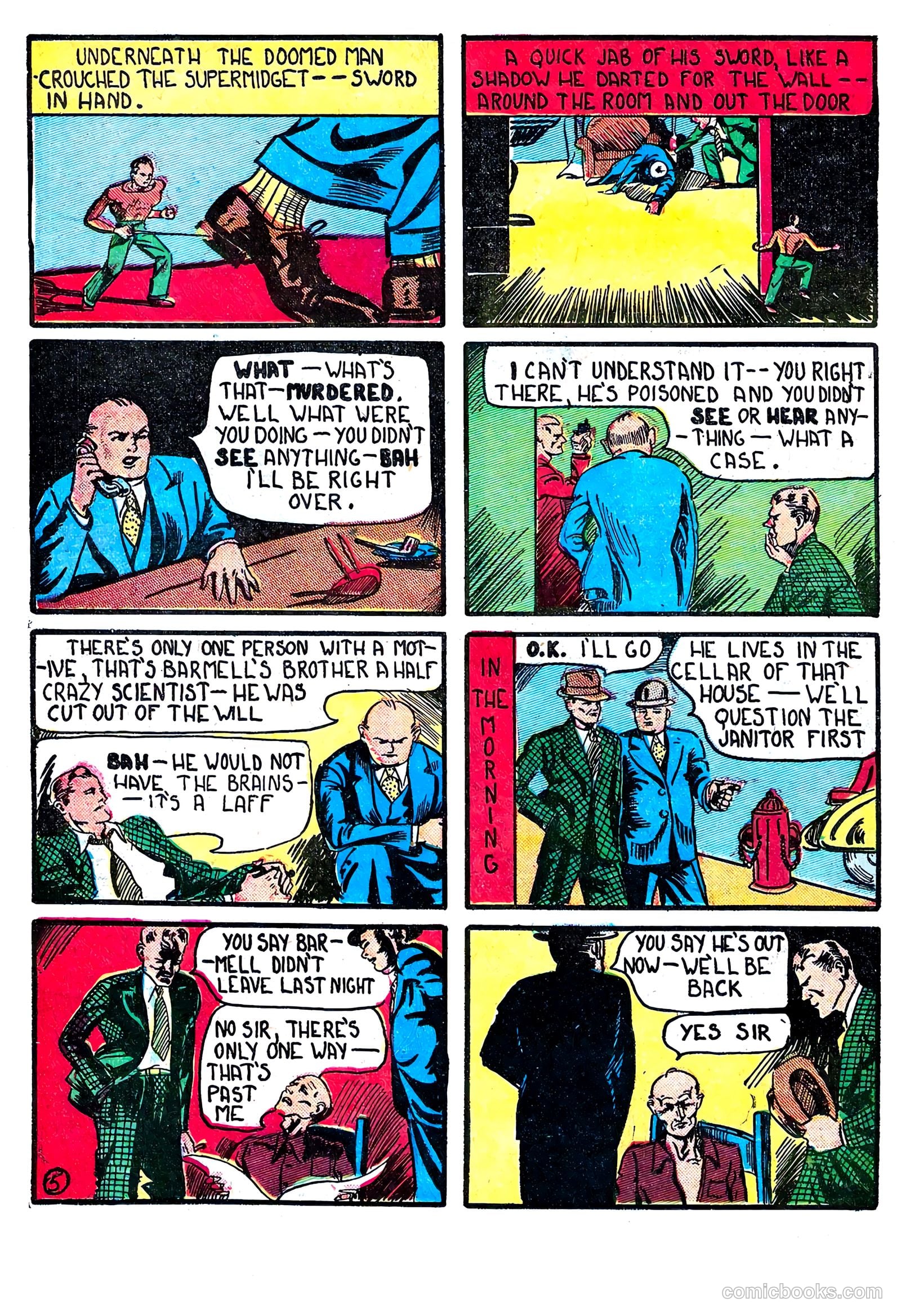 Amazing Man Comics #5 (1938) — page 42