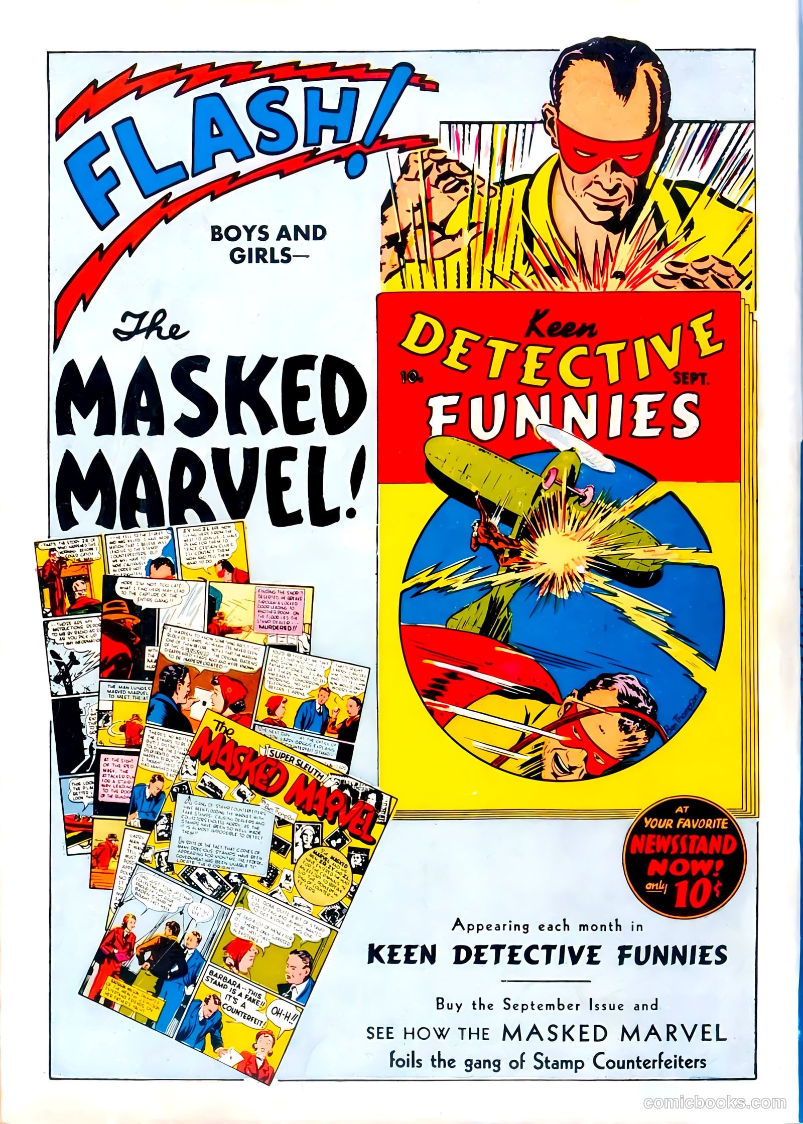 Amazing Man Comics #5 (1938) — page 68