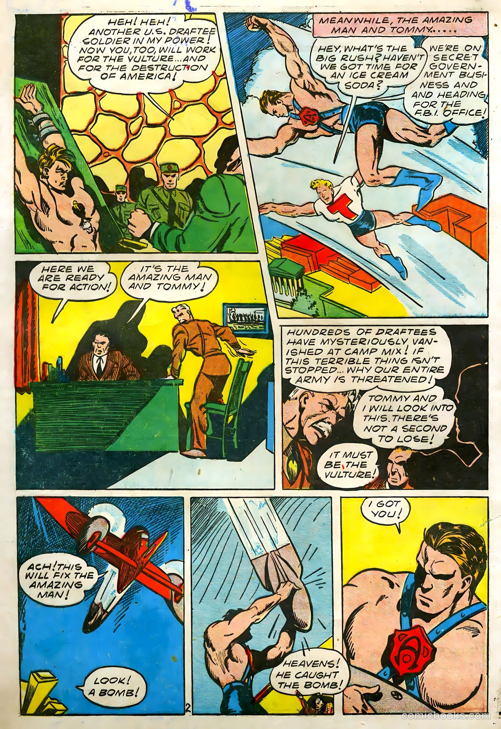 Amazing Man Comics #6 (1939) — page 4