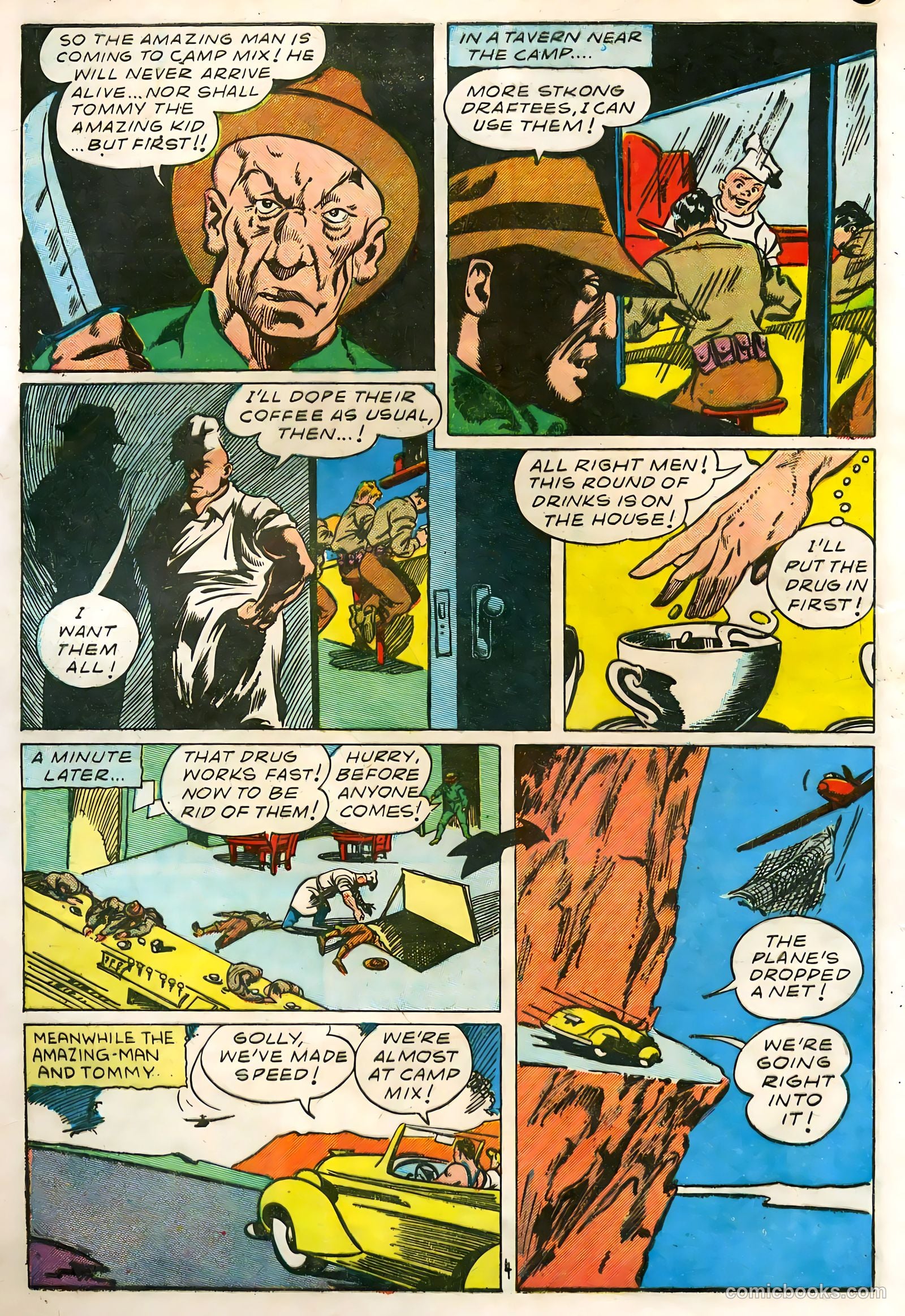 Amazing Man Comics #6 (1939) — page 6