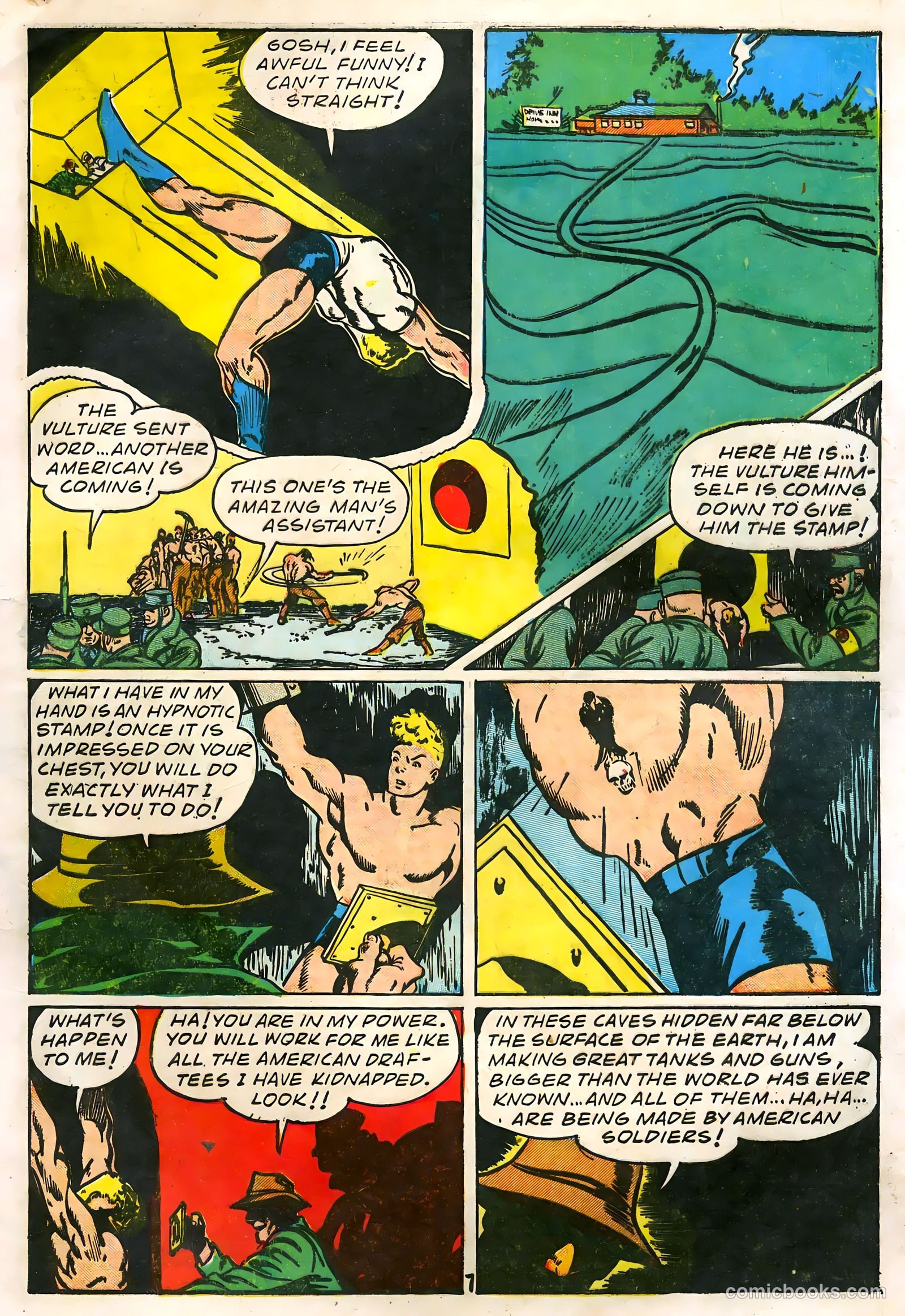 Amazing Man Comics #6 (1939) — page 9