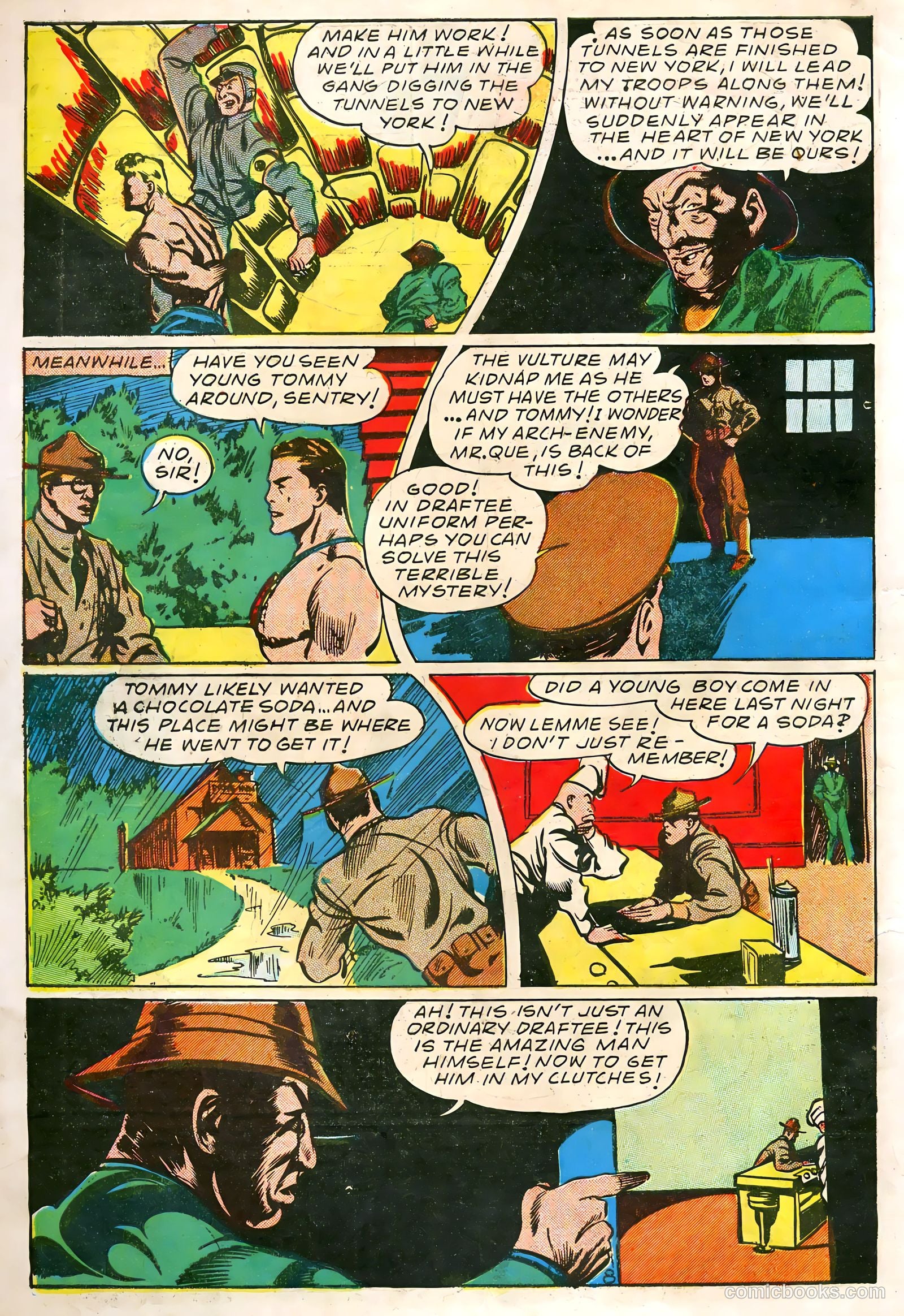 Amazing Man Comics #6 (1939) — page 10