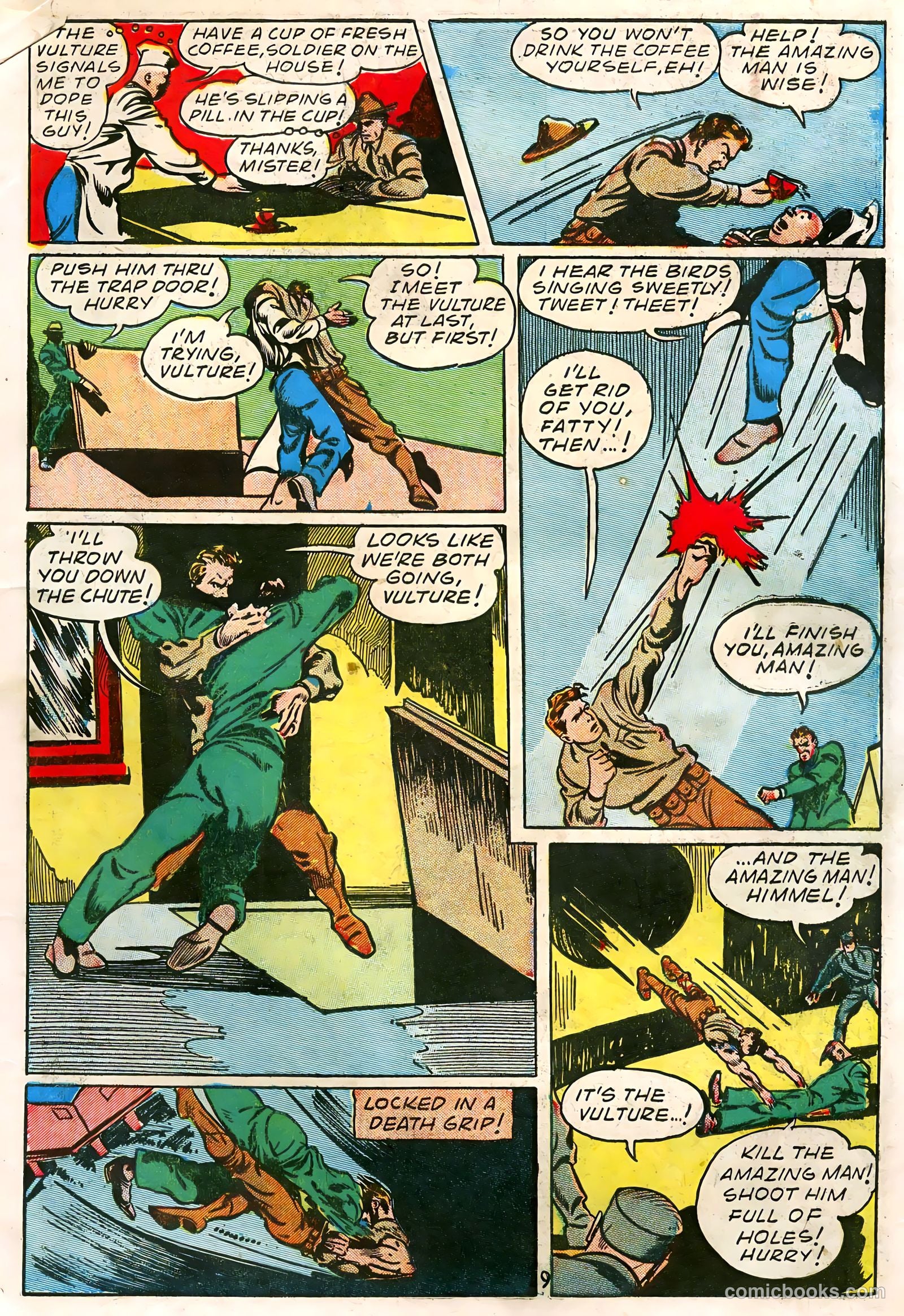 Amazing Man Comics #6 (1939) — page 11